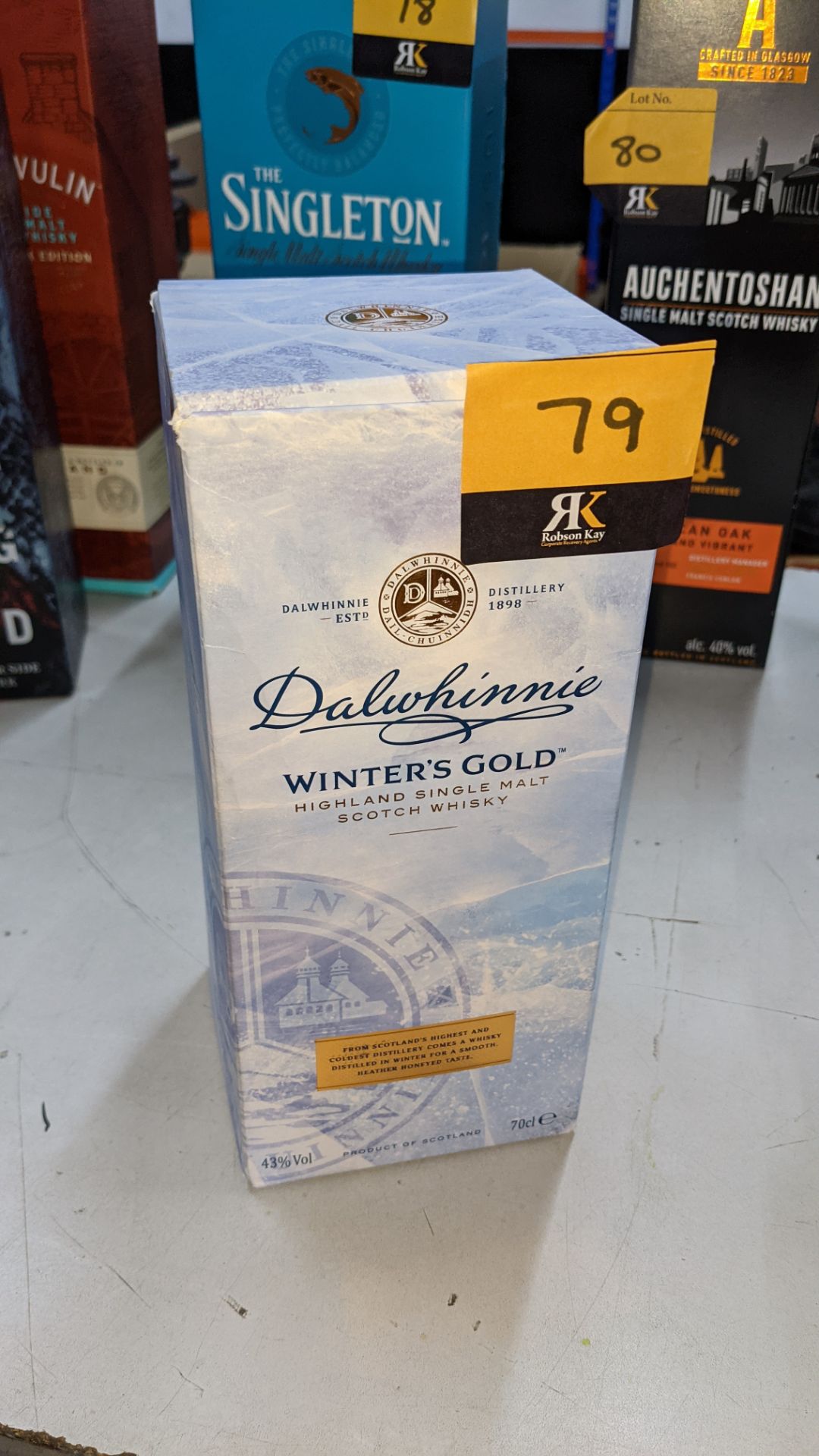 Dalwhinnie Winter's Gold Highland Single Malt Scotch Whisky - 1 off 70cl bottle in gift box. Sold un - Image 2 of 5