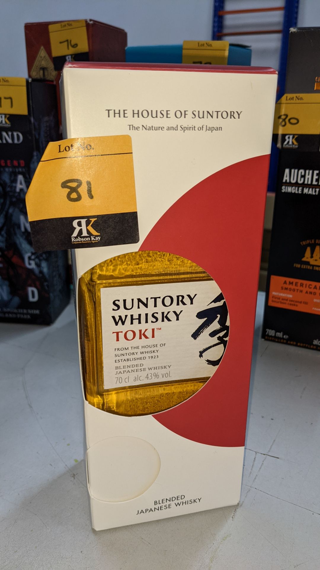 Suntory Toki blended Japanese Whisky - 1 off 70cl bottle in gift box. Sold under AWRS No XQAW0000010 - Image 3 of 6