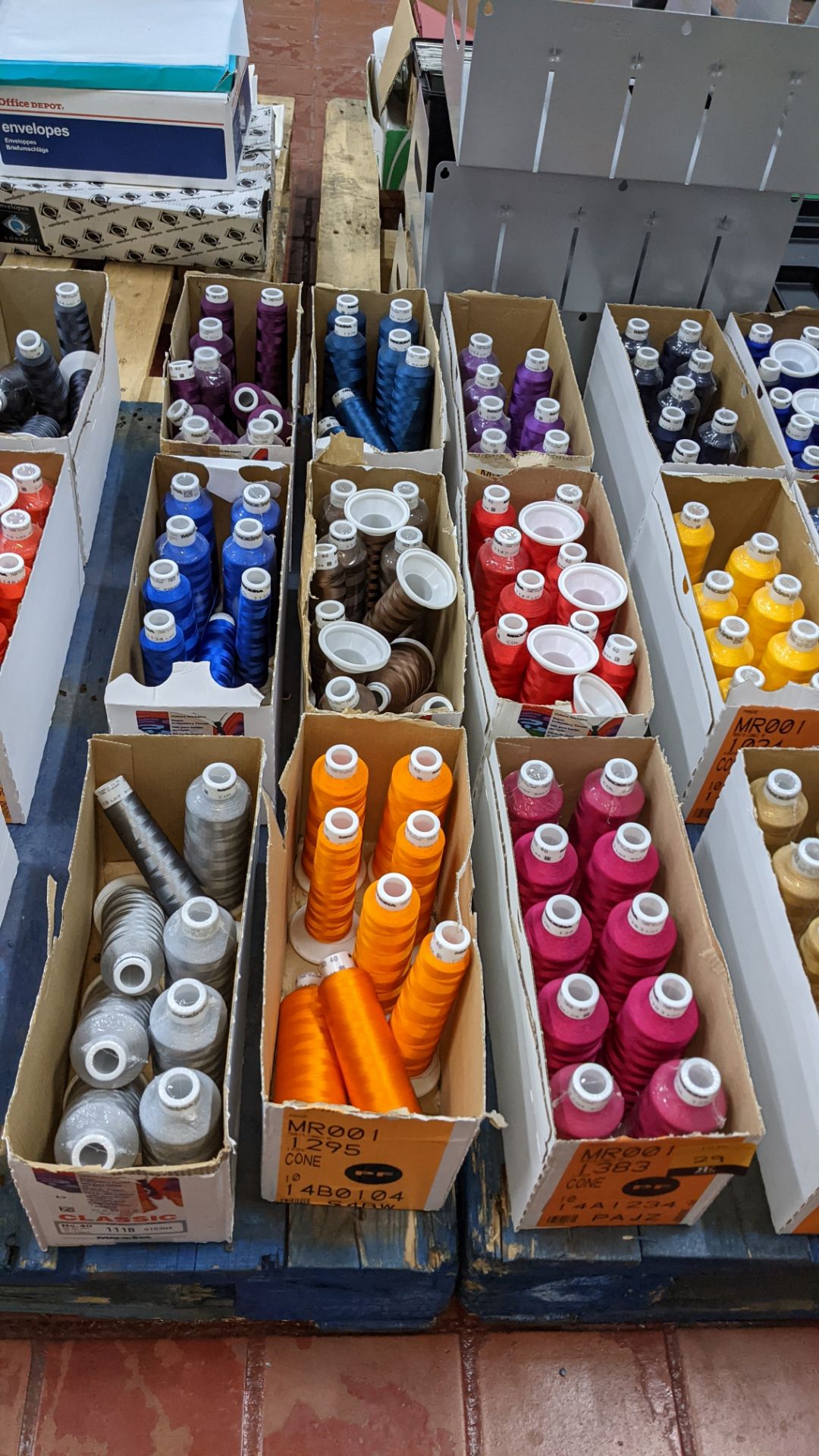 9 cartons of embroidery thread - Image 2 of 5