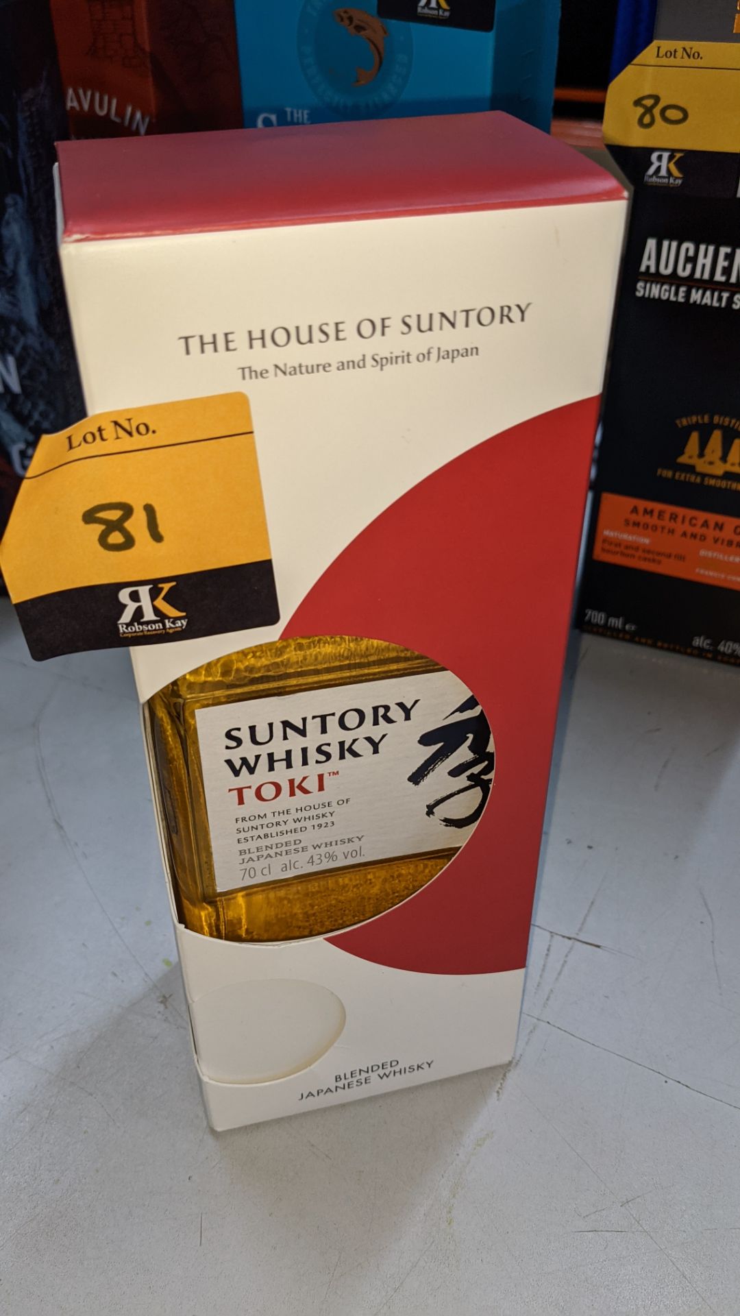 Suntory Toki blended Japanese Whisky - 1 off 70cl bottle in gift box. Sold under AWRS No XQAW0000010 - Image 2 of 6