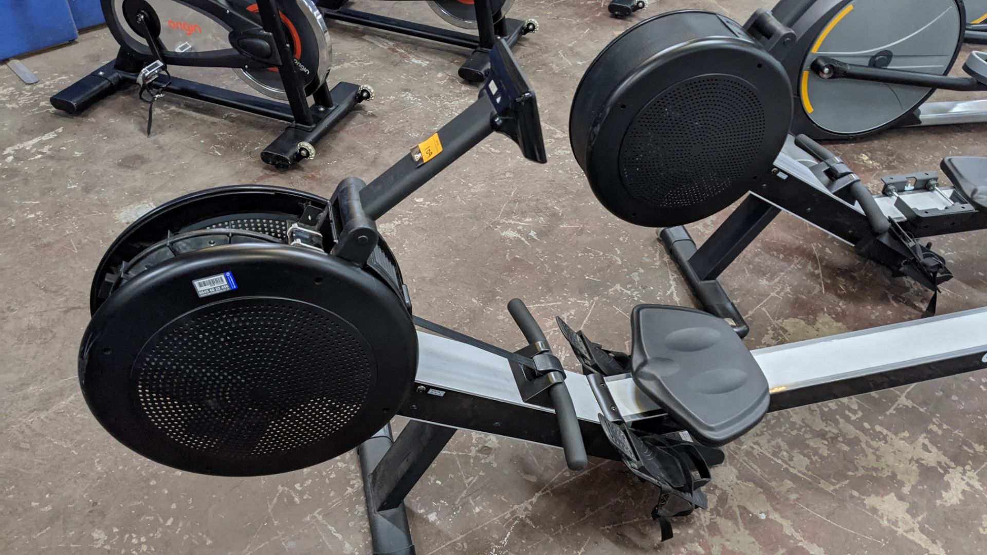 Origin model OR1 Rowing Machine. This machine incorporates a bright LCD display with pre-set workout - Image 7 of 17