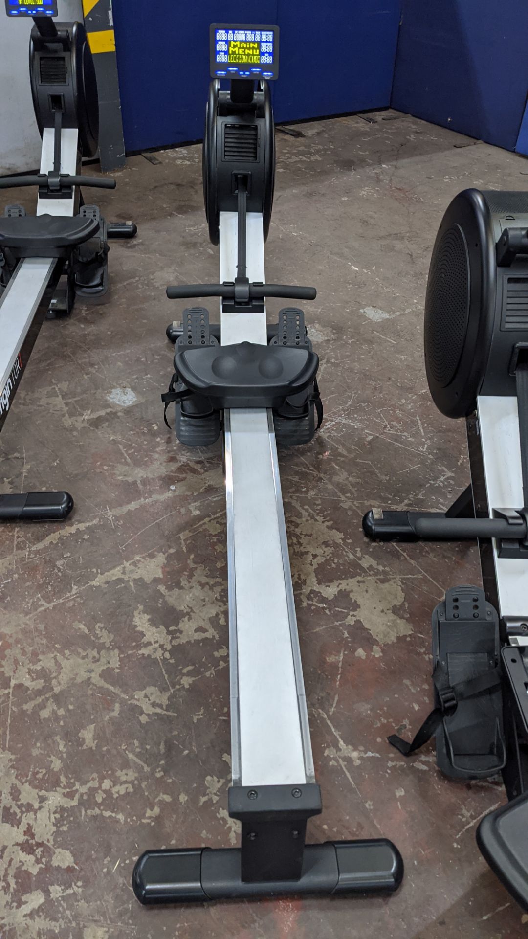 Origin model OR1 Rowing Machine. This machine incorporates a bright LCD display with pre-set workout - Image 16 of 17