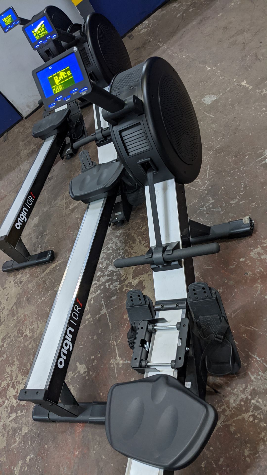 Origin model OR1 Rowing Machine. This machine incorporates a bright LCD display with pre-set workout - Image 8 of 12