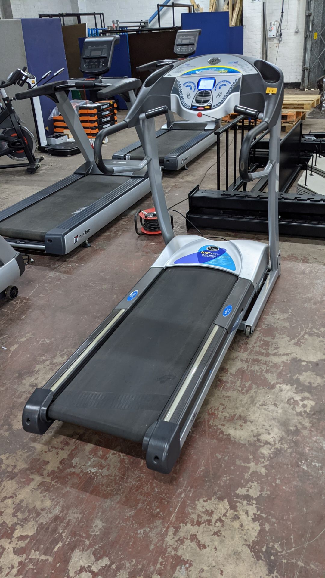 Horizon Fitness Ti31 HRC Treadmill - folds up for easy storage