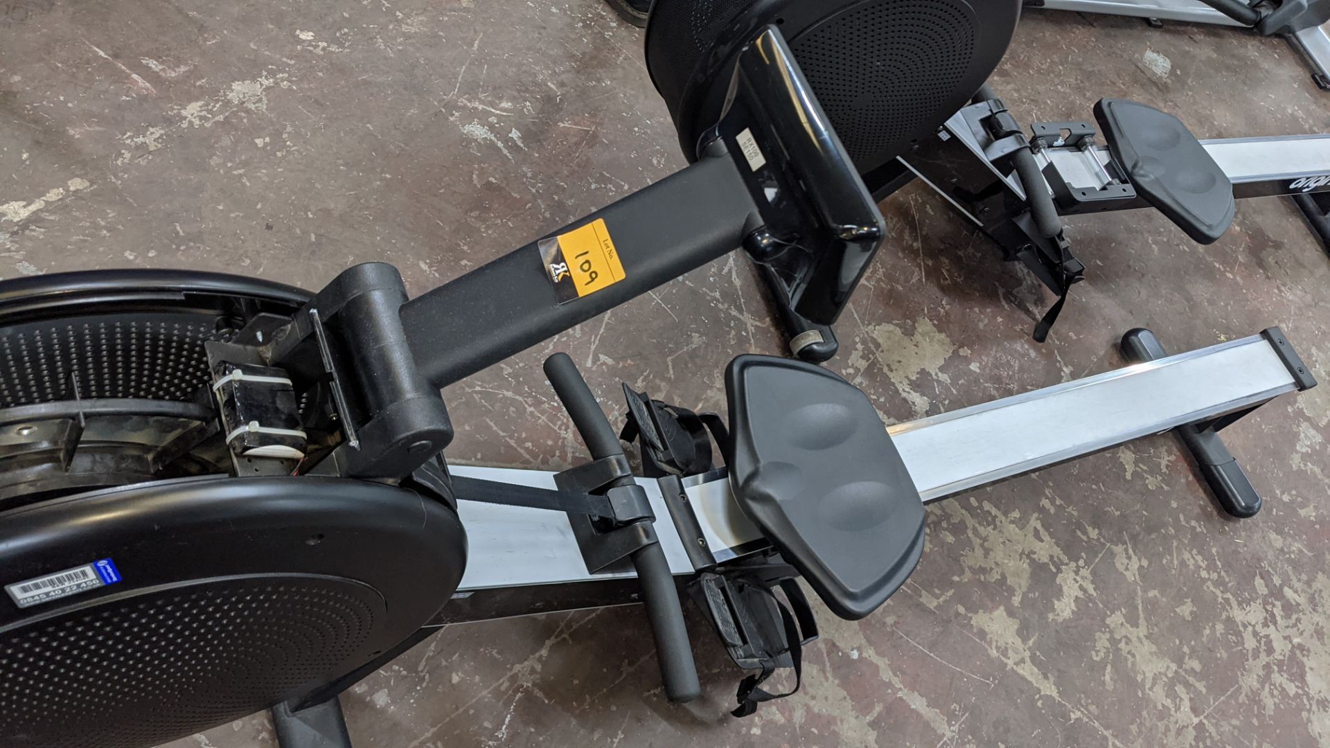 Origin model OR1 Rowing Machine. This machine incorporates a bright LCD display with pre-set workout - Image 10 of 17