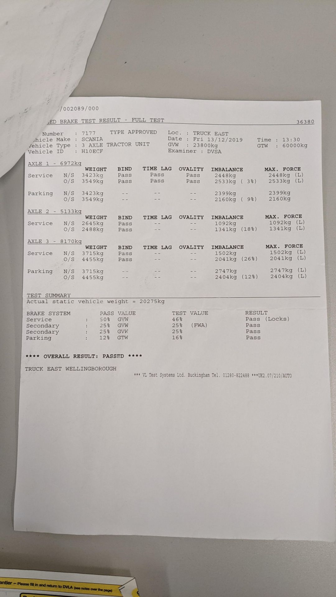 2009 Scania R440 6X2/4 tractor unit - Image 69 of 69