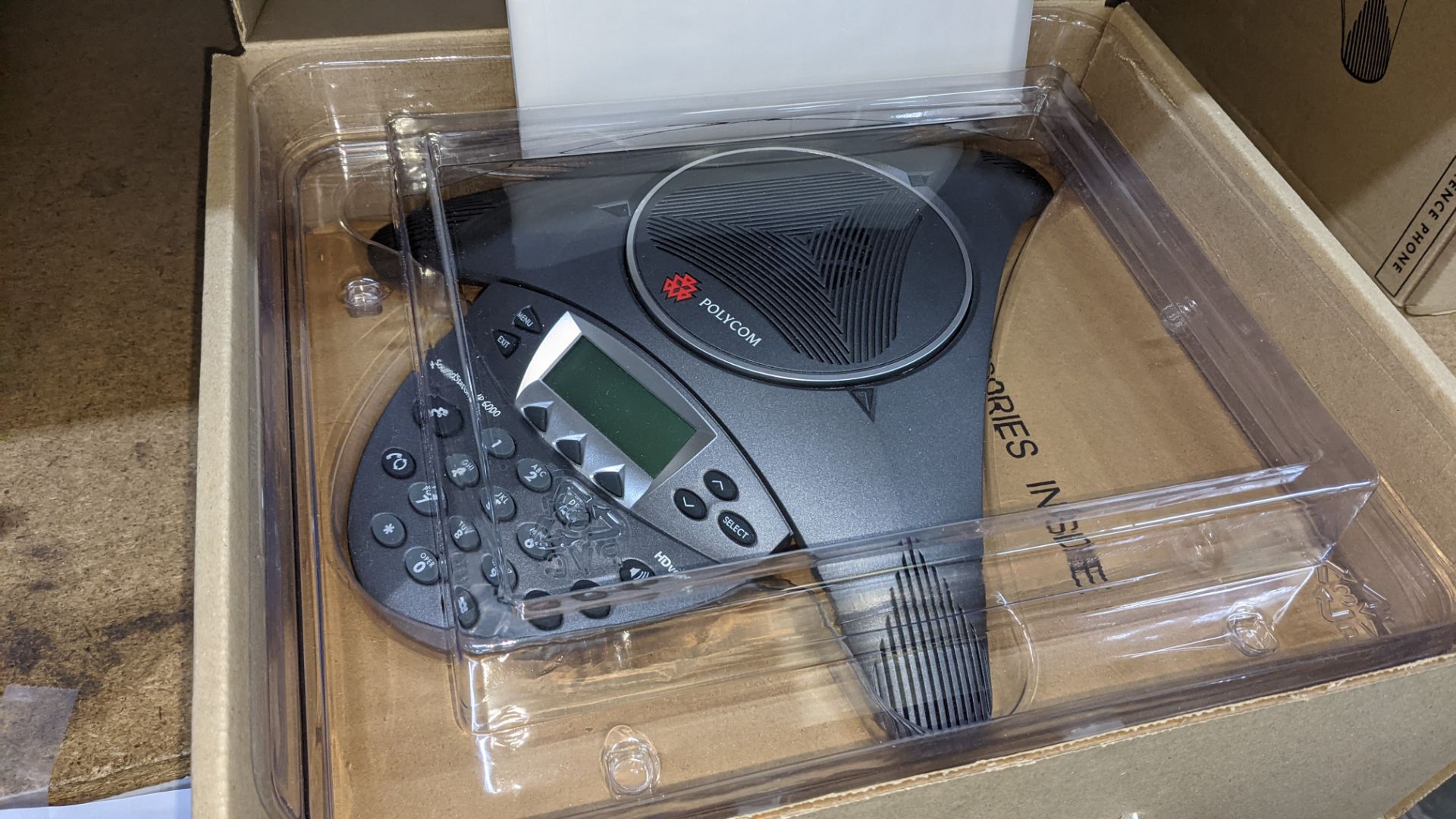 Polycom Full Duplex IP conference phone model SoundStation IP6000 - Image 5 of 6