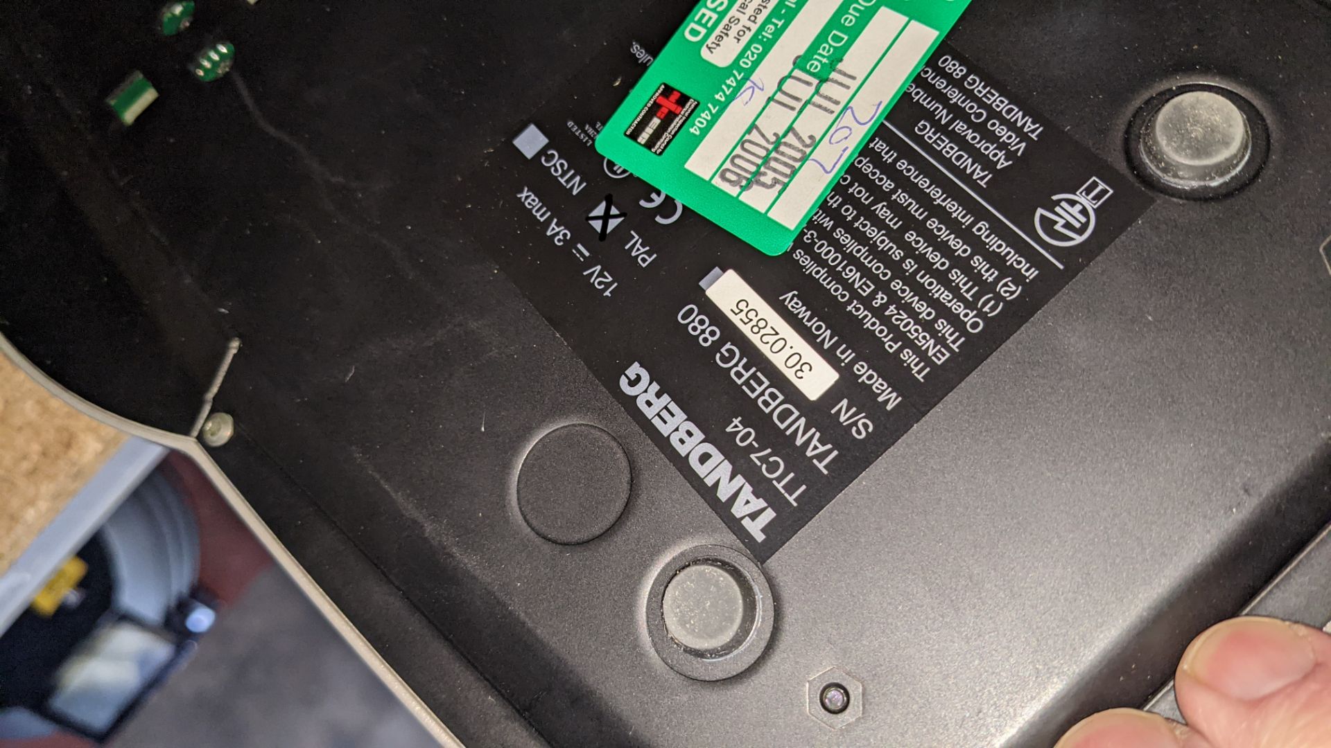 2 off Tandberg cameras, marked TTC7-08 & TTC7-04 on the reverse, the latter also marked as being mod - Image 6 of 9