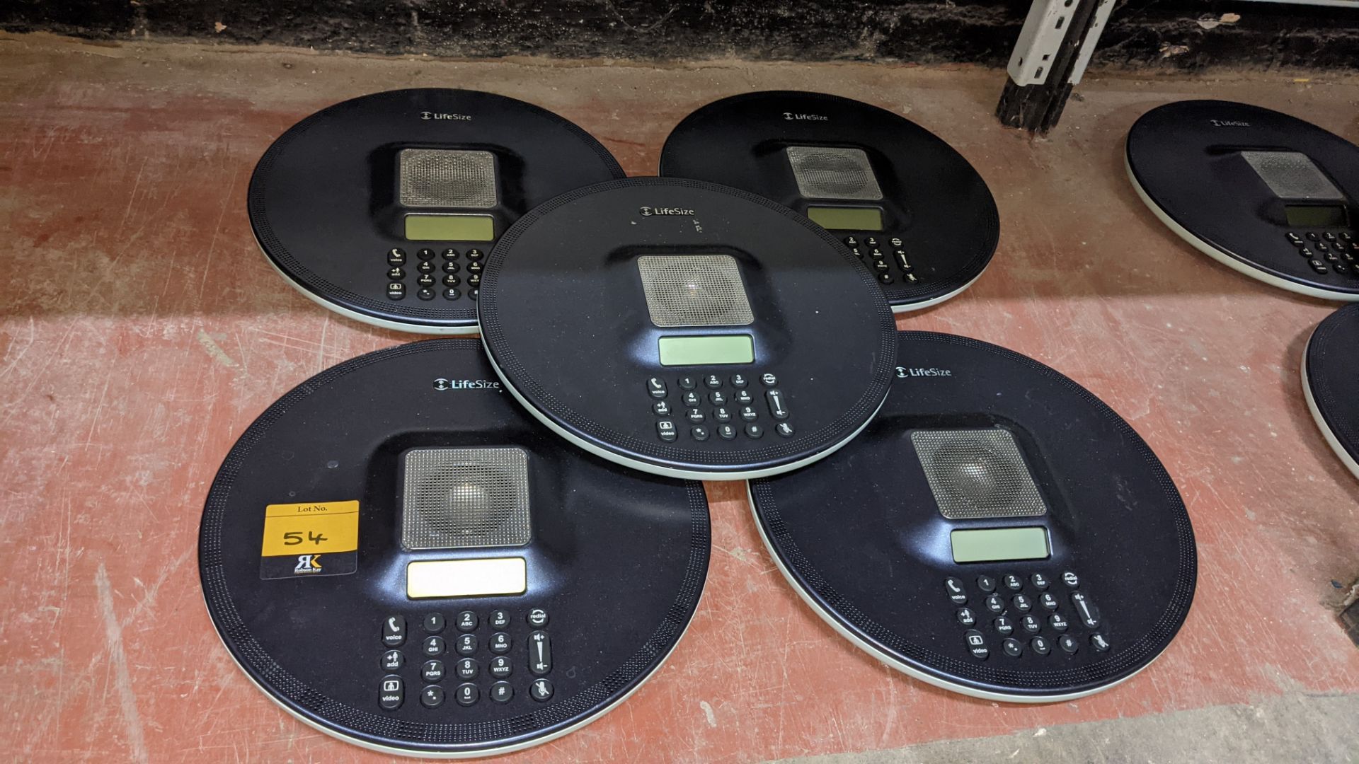 5 off LifeSize phones. NB lots 46 - 47, 53 - 57 & 88 all consist of LifeSize equipment - Image 4 of 9