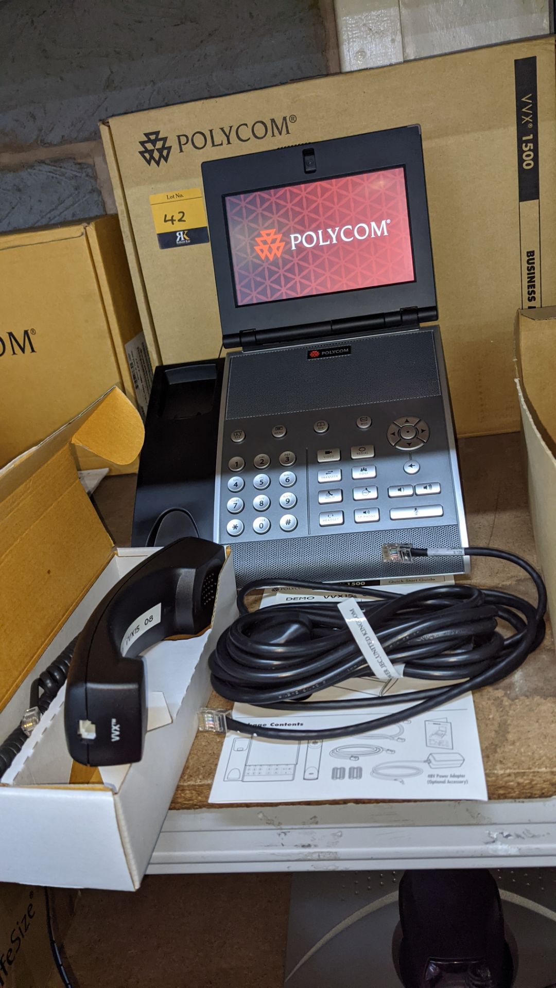 Polycom VVX 1500 business media telephone