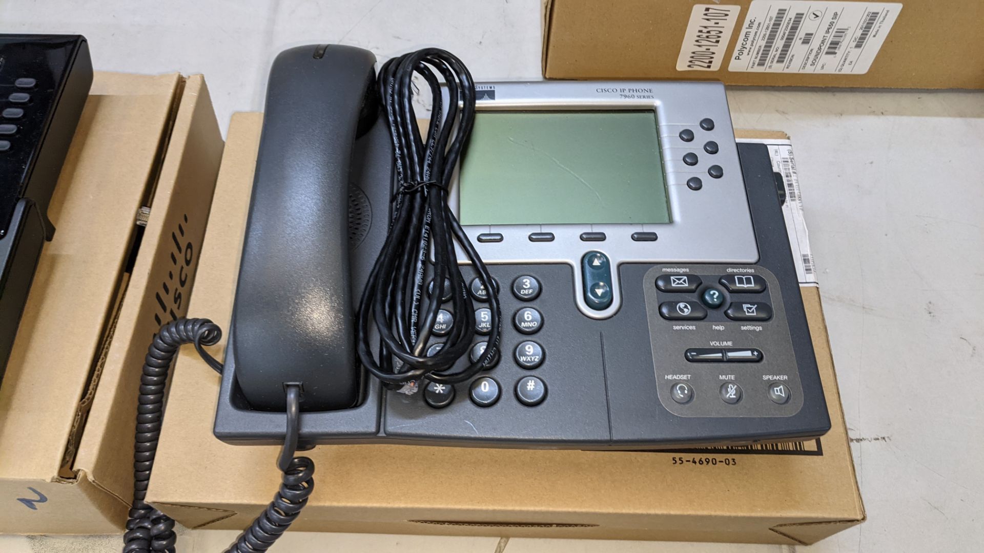 4 off assorted Cisco IP phones - Image 7 of 11