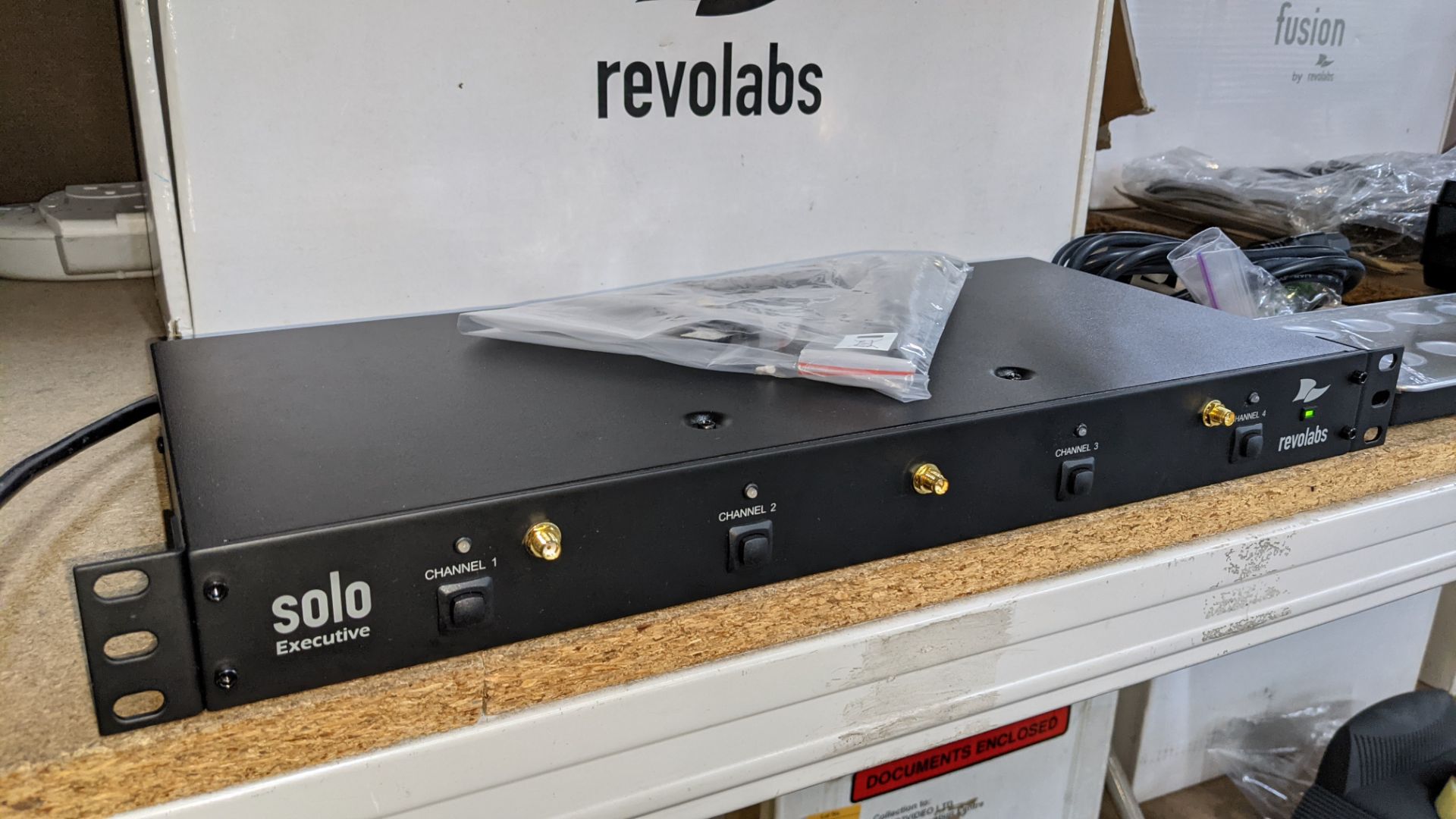 Revolabs Solo executive wireless microphone base station. NB lots 73 & 74 consist of Revolabs Solo - Image 4 of 11