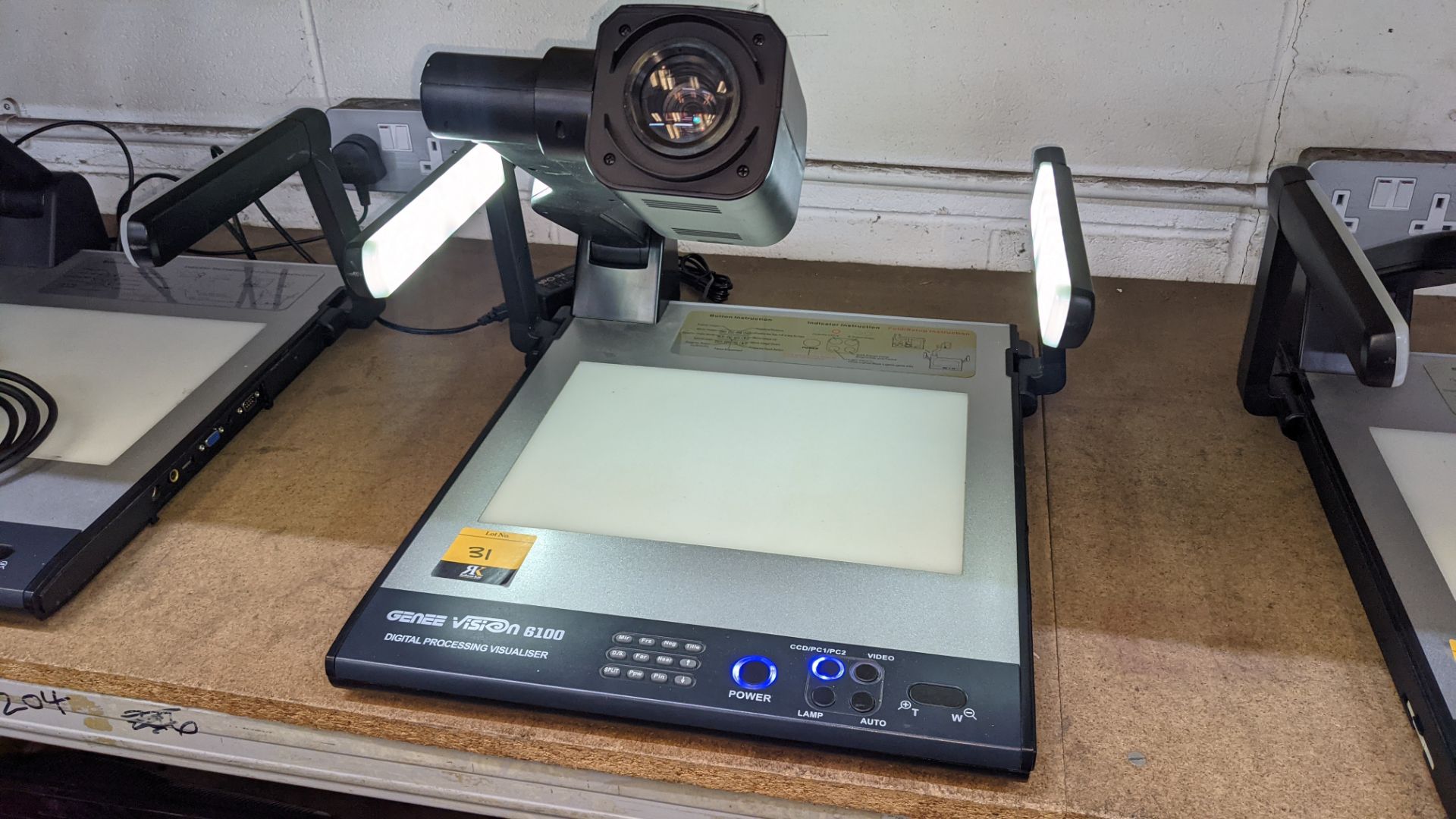 Genee Vision 6100 digital processing visualizer