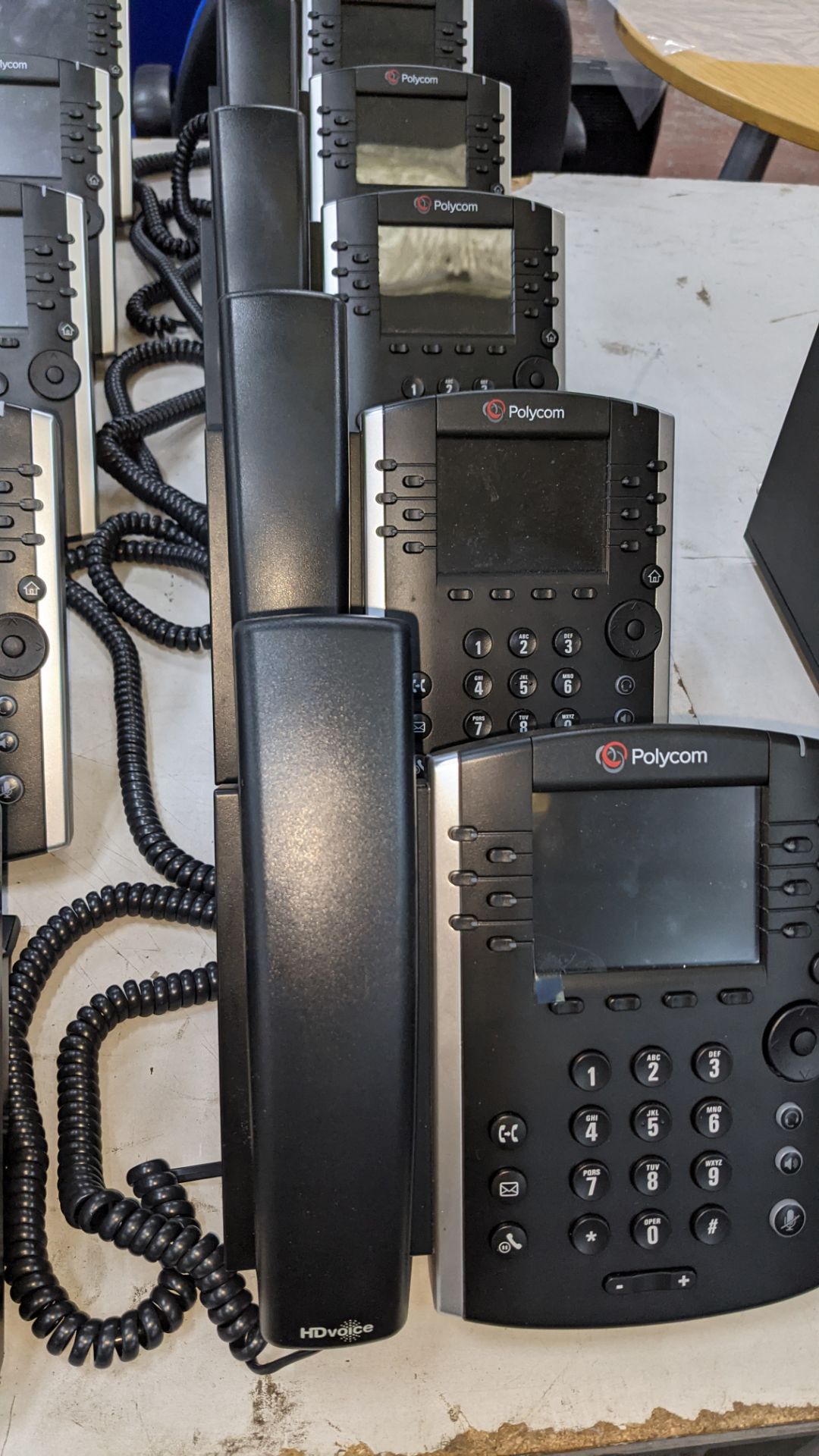 10 off Polycom model VVX 411 telephone handsets - Image 5 of 7