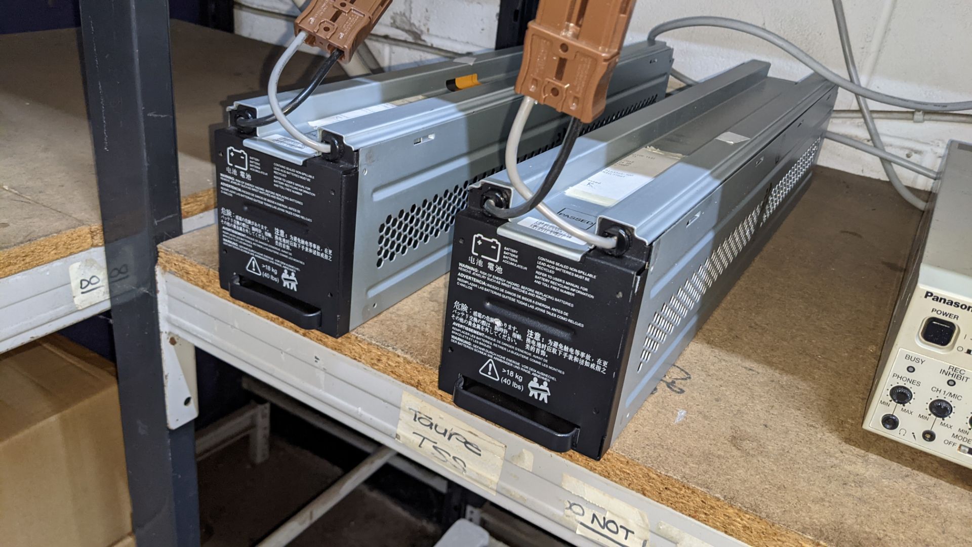 2 off heavy duty server batteries model OM-816336A-700 - Image 7 of 7