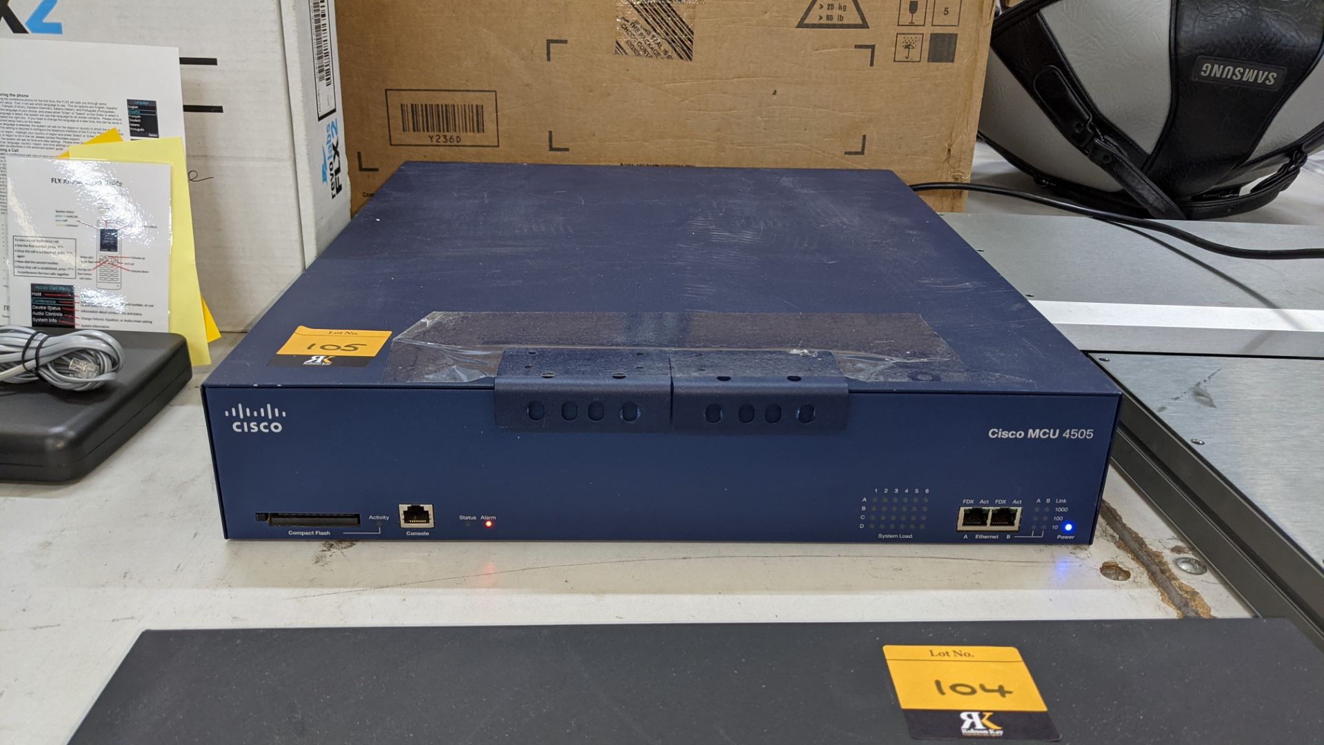 Cisco MCU 4505 video conferencing device - Image 2 of 9