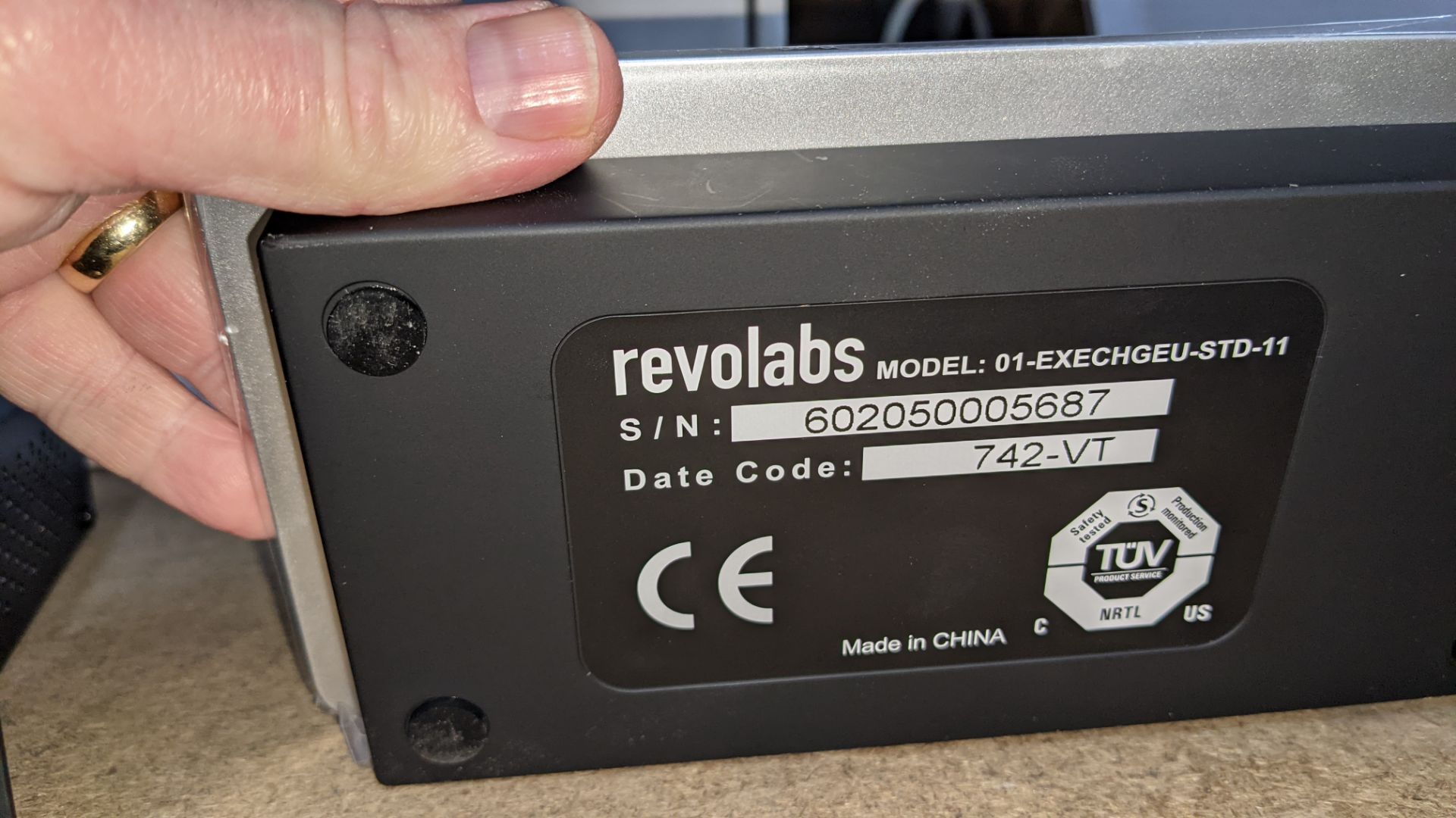 Revolabs Solo executive wireless microphone base station. NB lots 73 & 74 consist of Revolabs Solo - Image 10 of 11