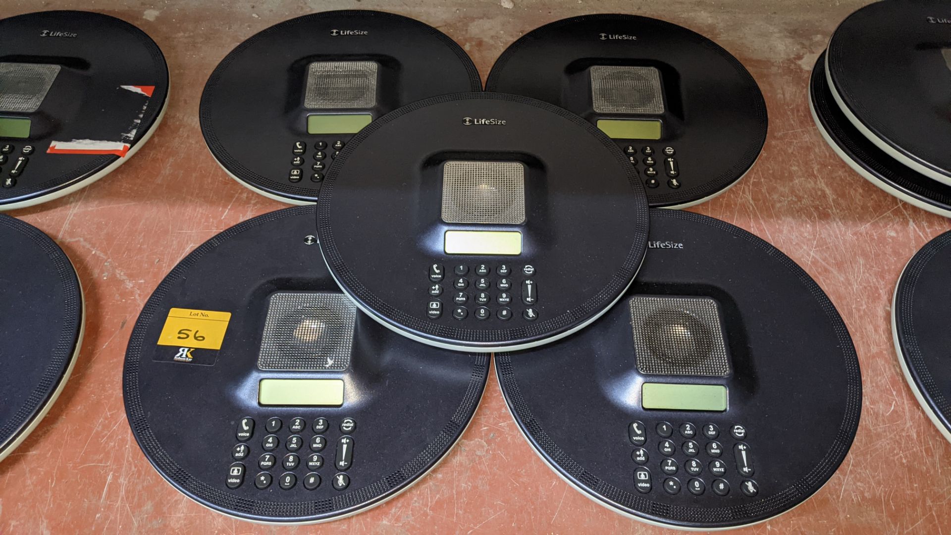 5 off LifeSize phones. NB lots 46 - 47, 53 - 57 & 88 all consist of LifeSize equipment - Image 2 of 9