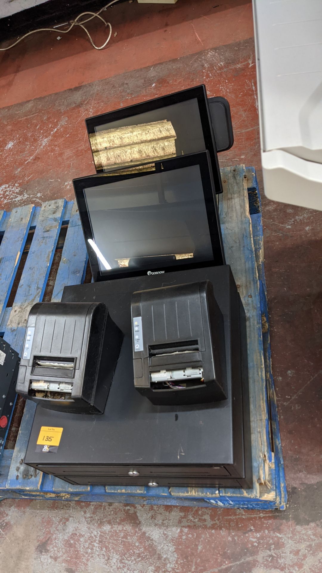 EPOS equipment comprising 2 off EPOSNOW model C15 touchscreen terminals, 2 off cash drawers & 2 off - Image 6 of 16