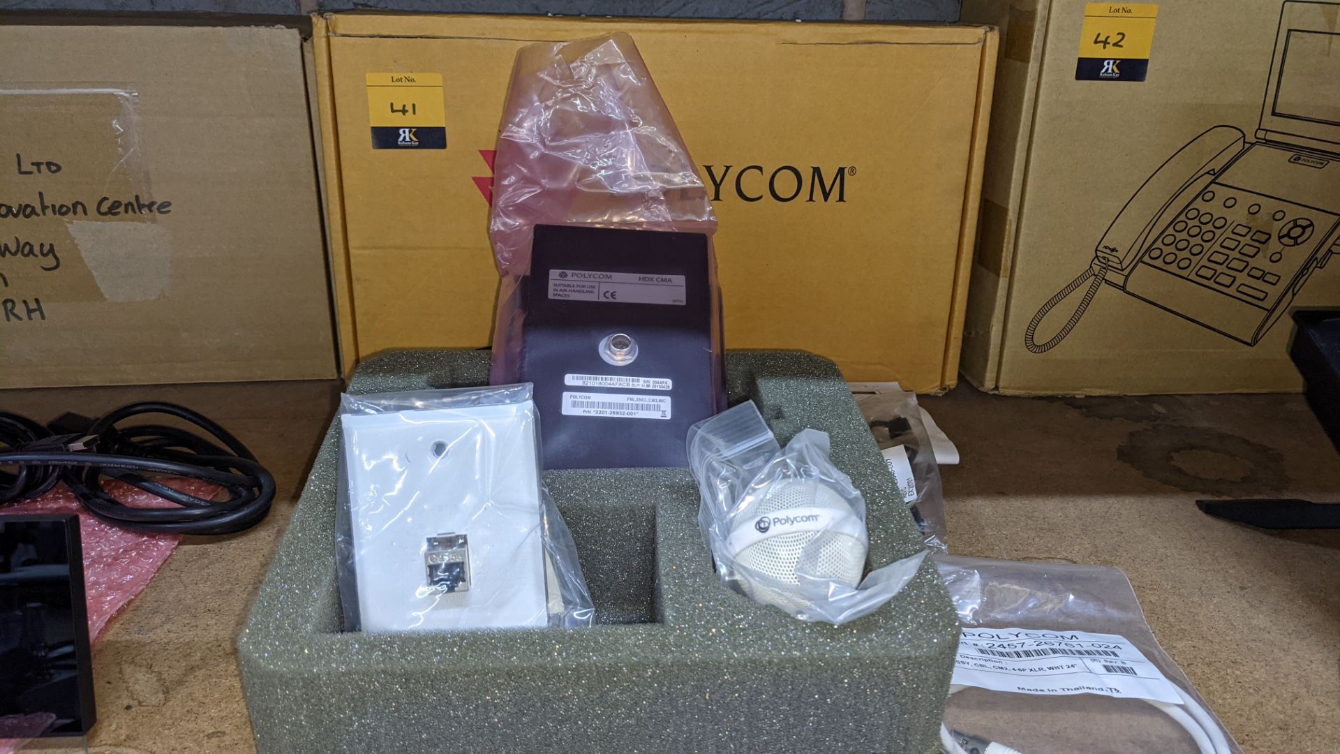 Polycom ceiling microphone system (HDX CMA)