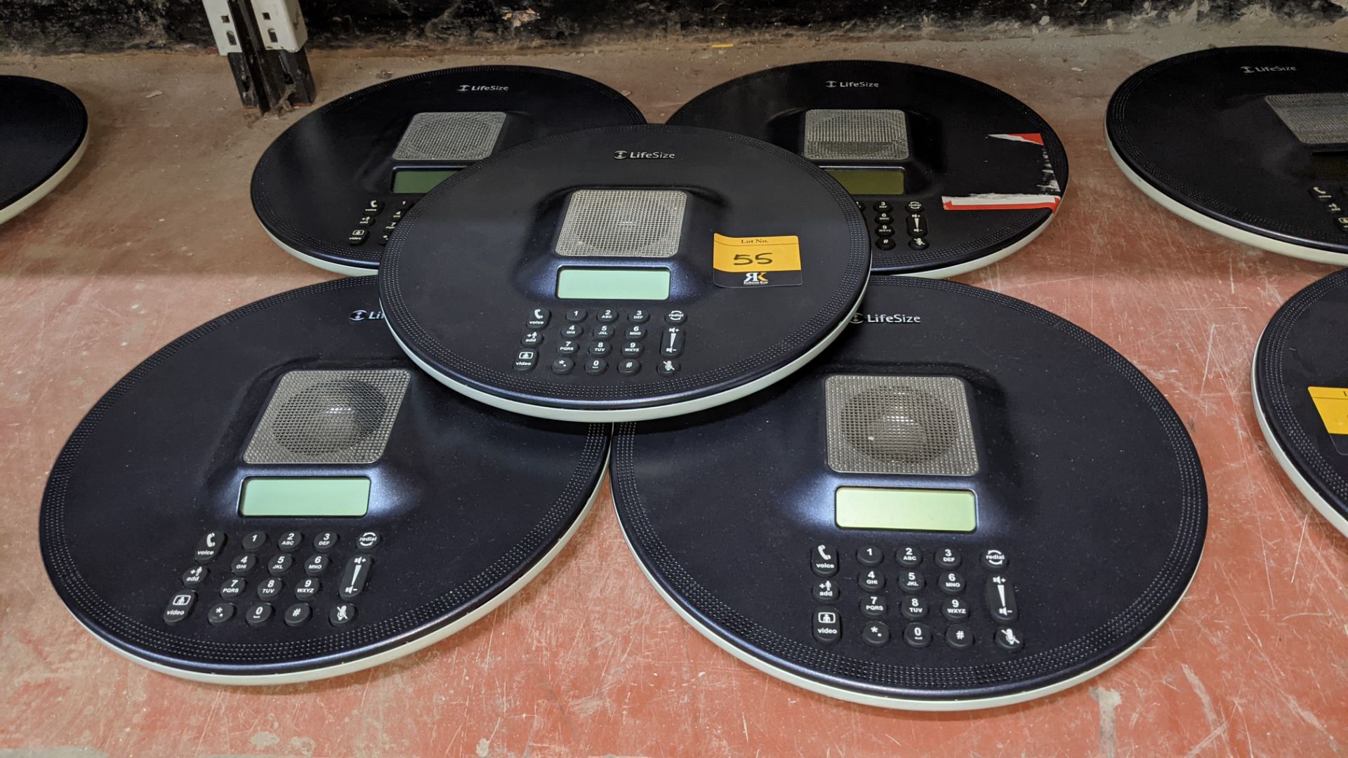 5 off LifeSize phones. NB lots 46 - 47, 53 - 57 & 88 all consist of LifeSize equipment - Image 2 of 9