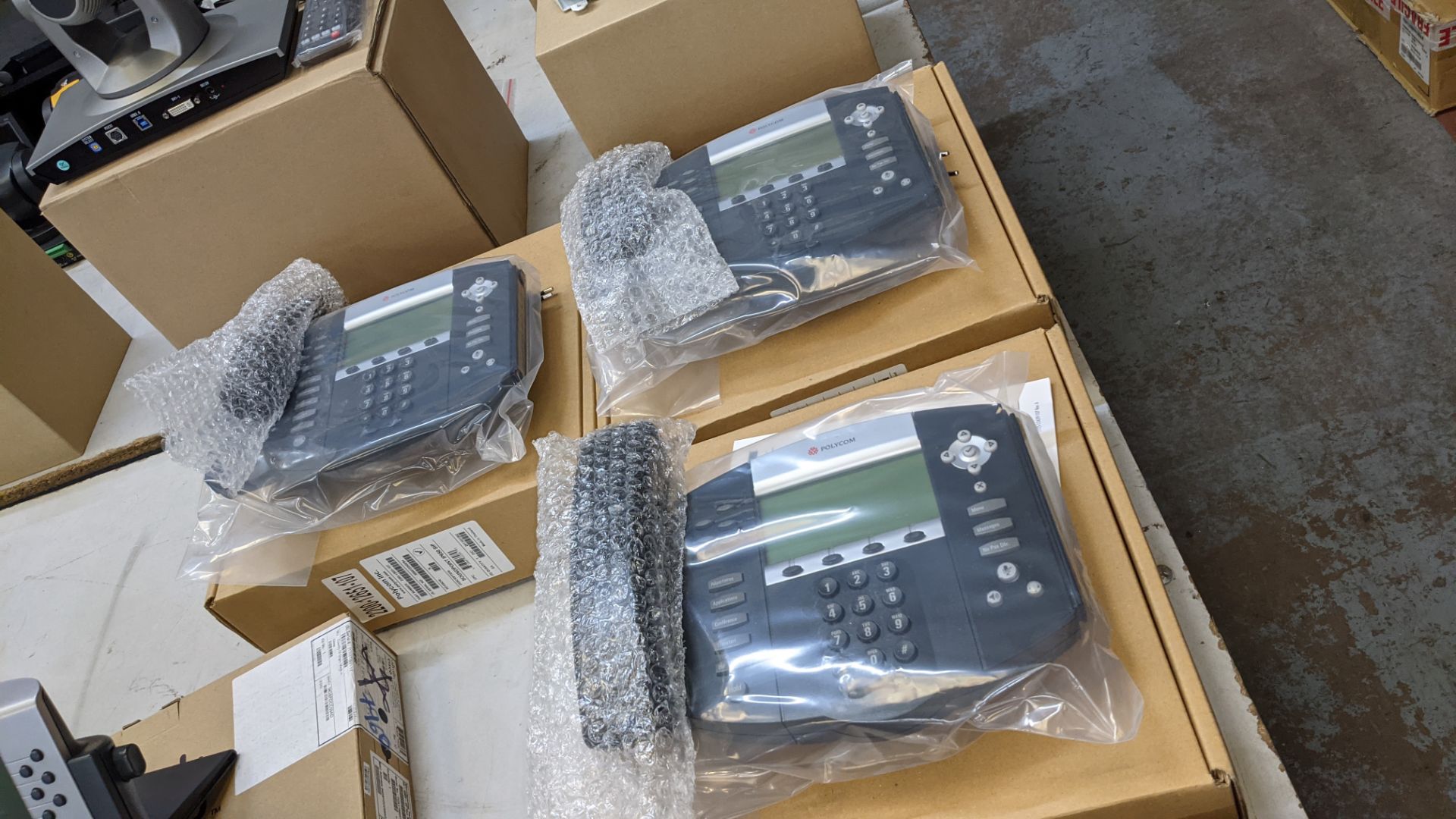 4 off Polycom SoundPoint IP 650 SIP telephone handsets - Image 9 of 10