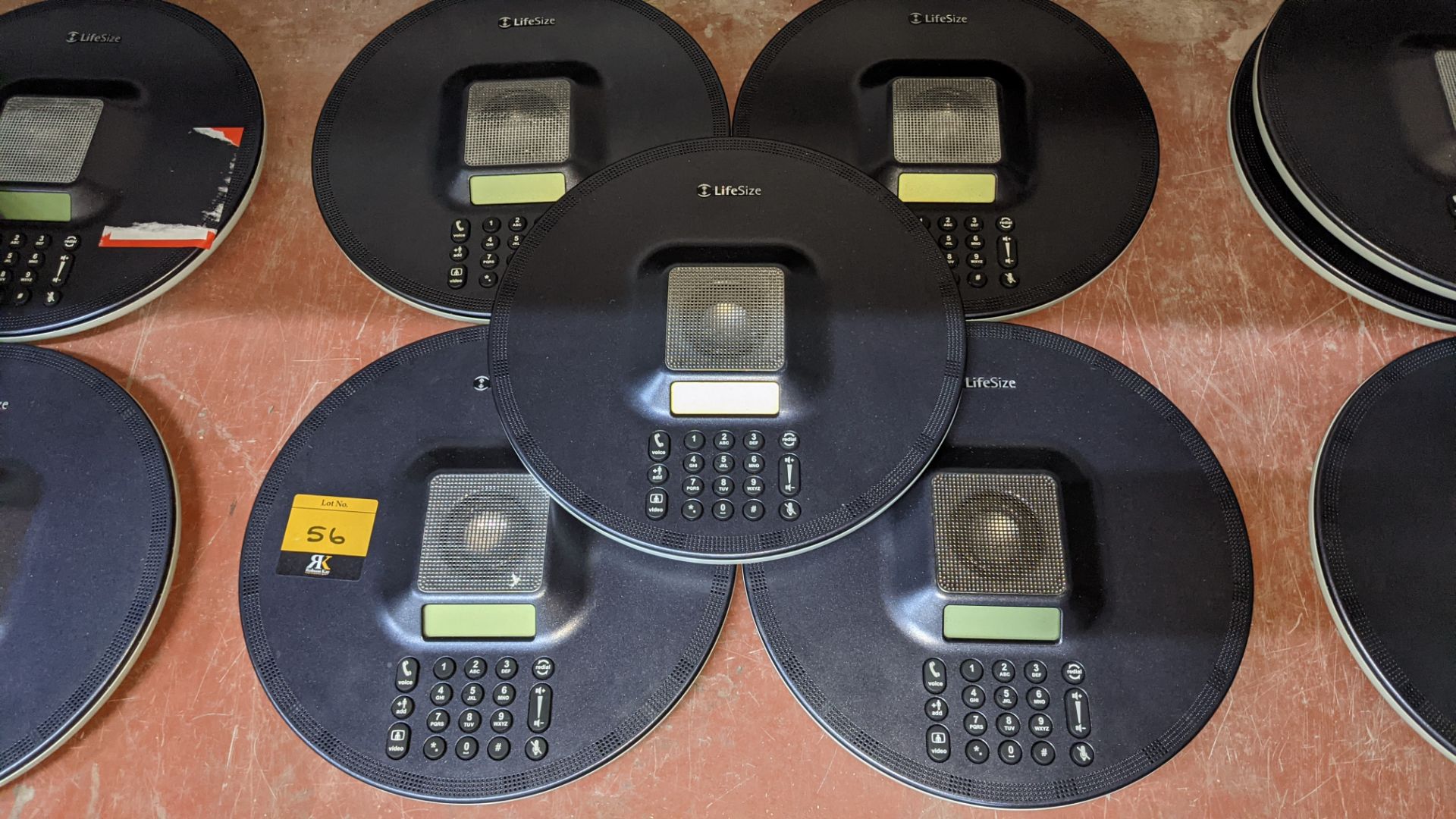 5 off LifeSize phones. NB lots 46 - 47, 53 - 57 & 88 all consist of LifeSize equipment - Image 3 of 9