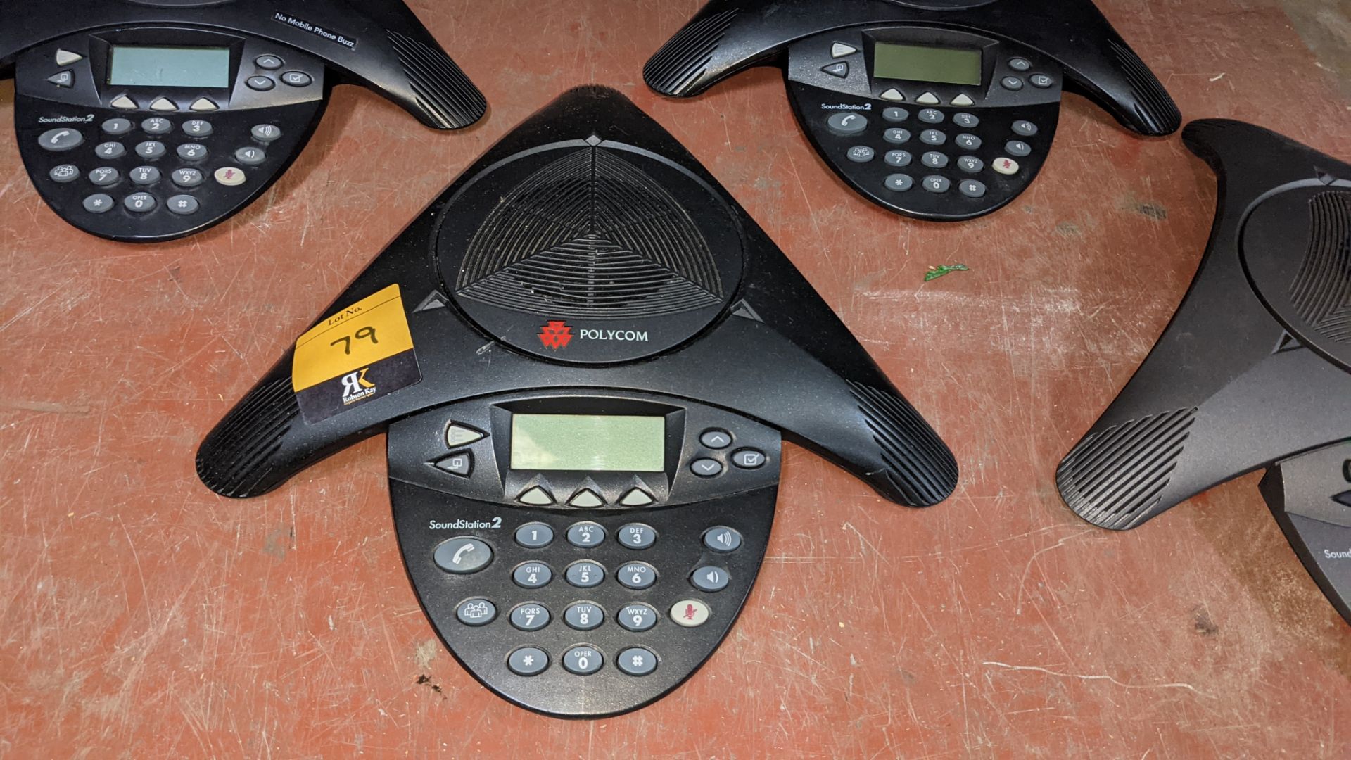 4 off Polycom SoundStation 2 conference phones. NB one of the units is badged Vodafone/IP6000, howe - Image 4 of 8