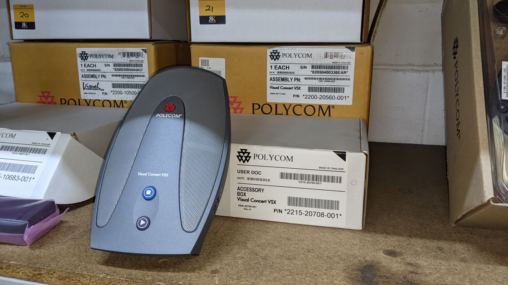 Polycom Visual Concert VSX system - this lot comprises 2 boxes, one with the primary part & the othe - Image 3 of 10