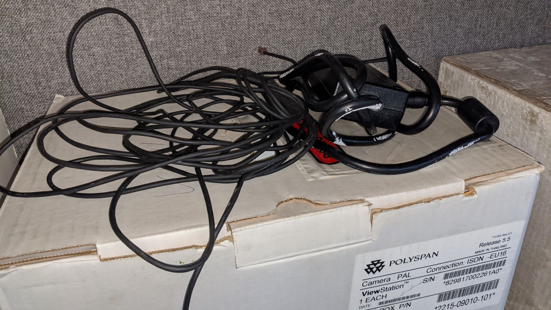 Polycom ViewStation video conferencing system, part number 2201-08666-001. NB no remote - Image 5 of 11