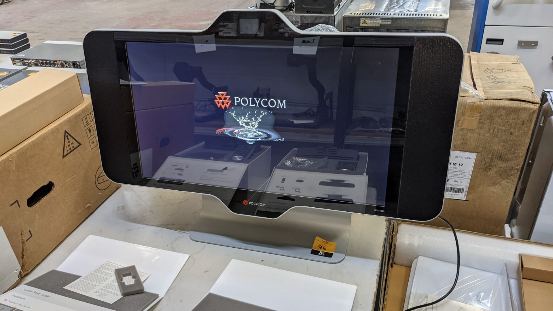 Polycom HDX 4500 widescreen video conferencing system - Image 2 of 15