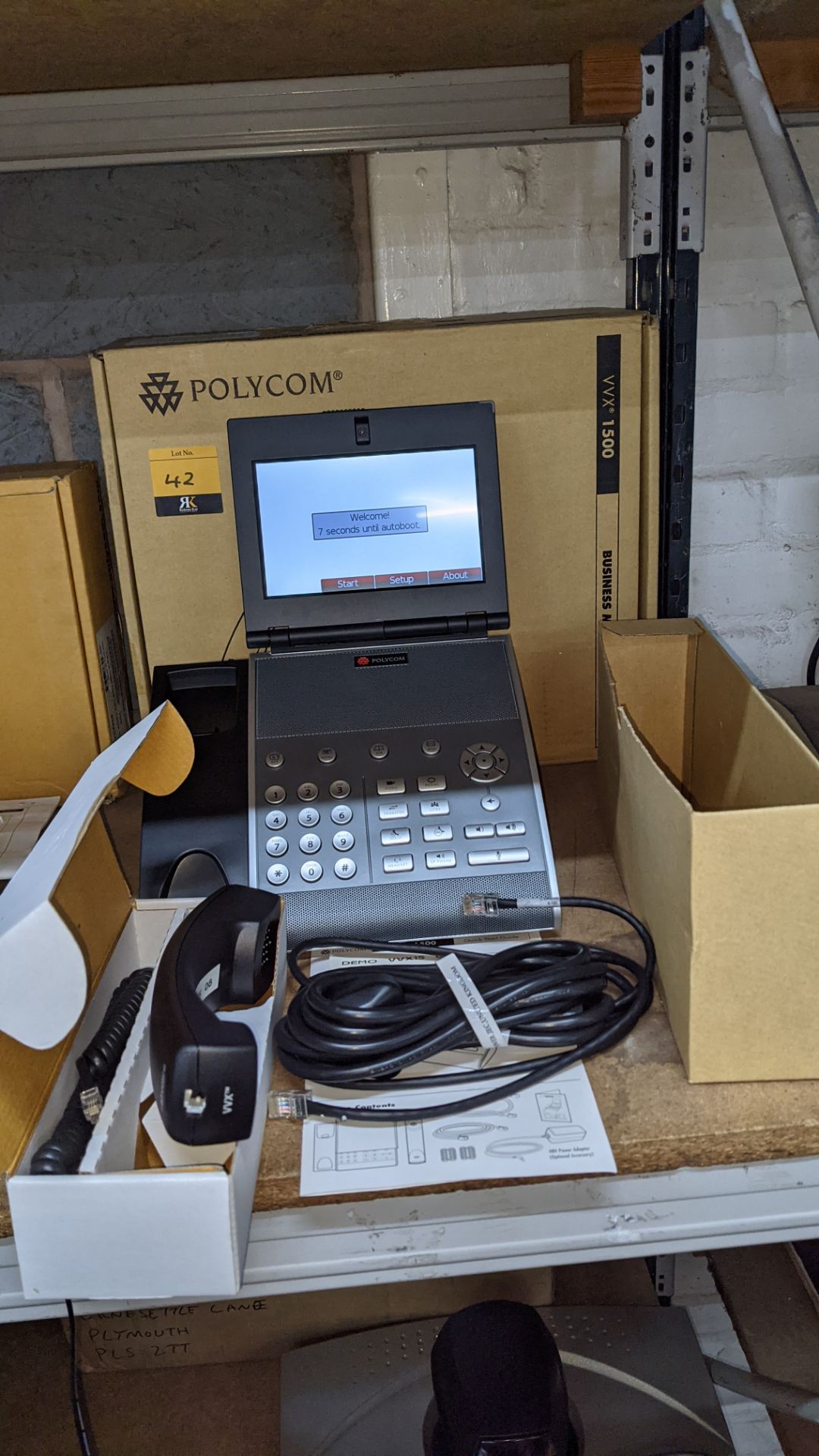 Polycom VVX 1500 business media telephone - Image 2 of 12