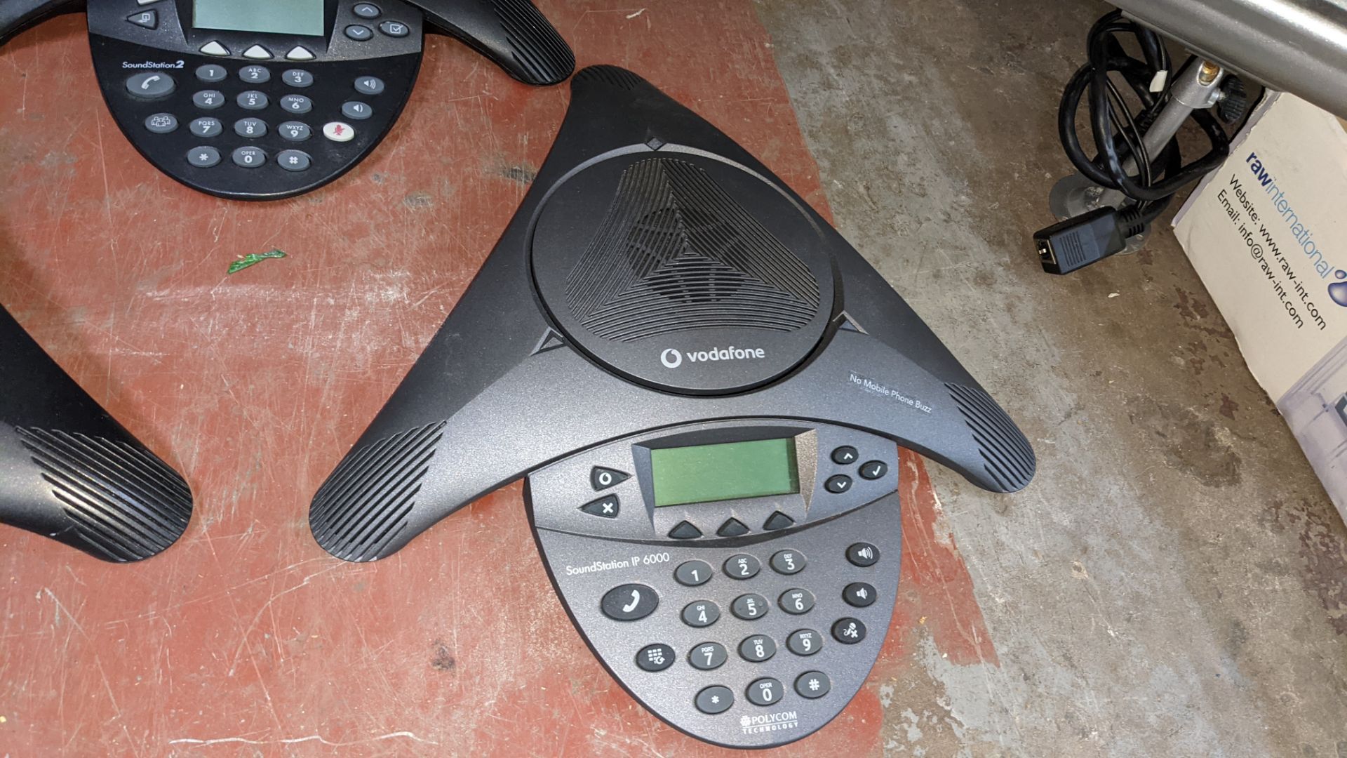 4 off Polycom SoundStation 2 conference phones. NB one of the units is badged Vodafone/IP6000, howe - Image 6 of 8
