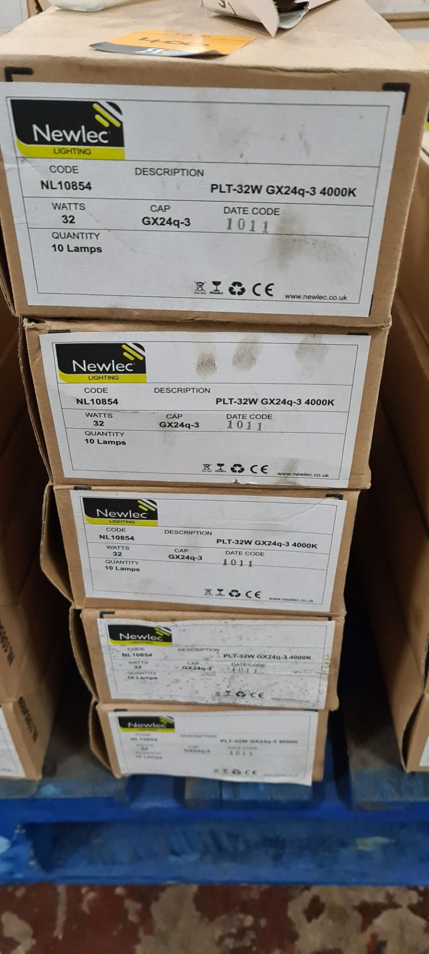 130 off Newlec 32W bulbs, PLT-32W GX24q-3 4000K - Image 3 of 5