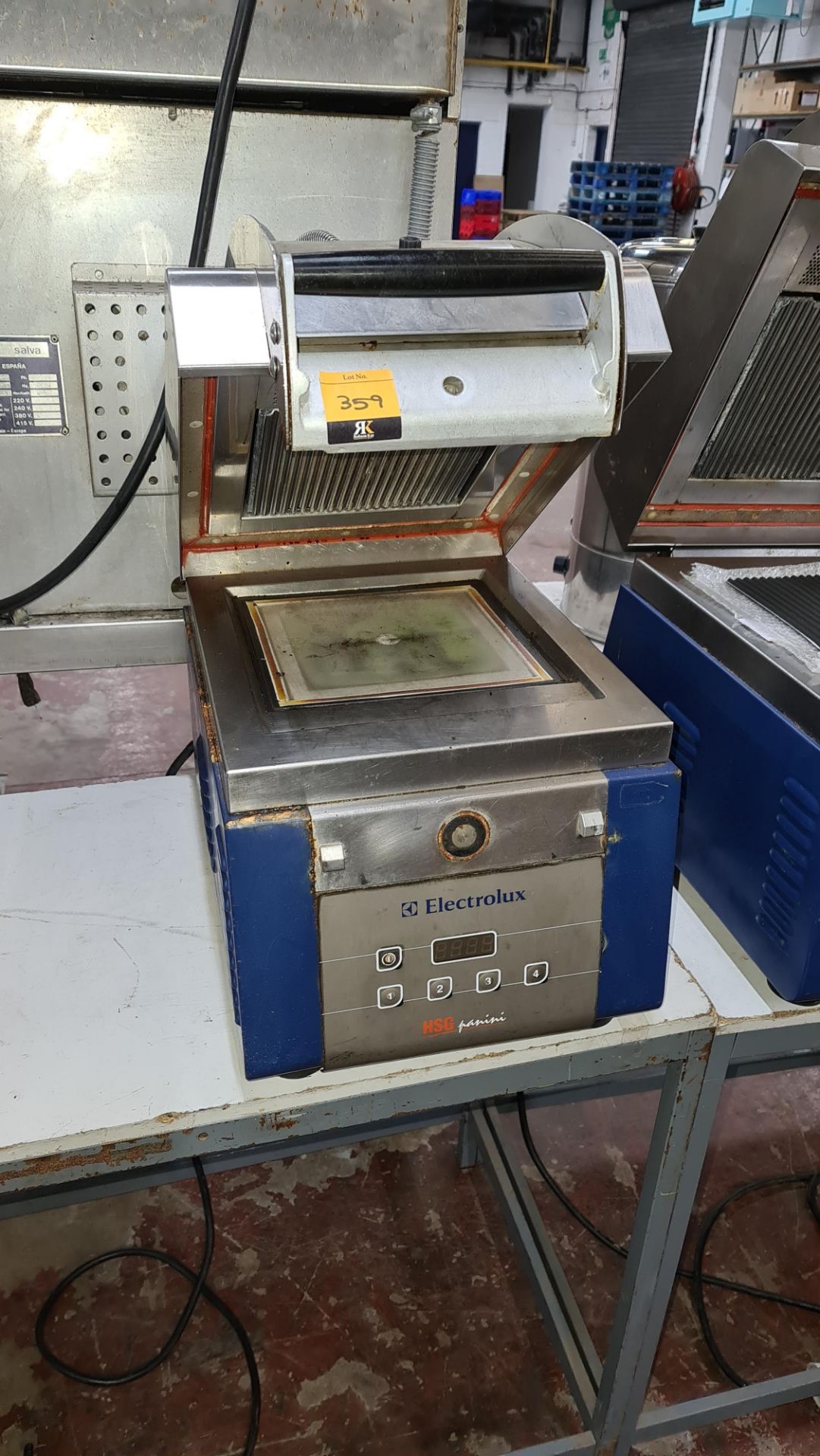 Electrolux HSG panini machine model HSPP