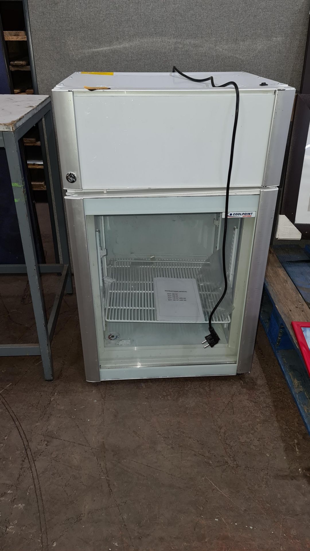 Coolpoint clear fronted fridge model AHT100 - Image 3 of 6