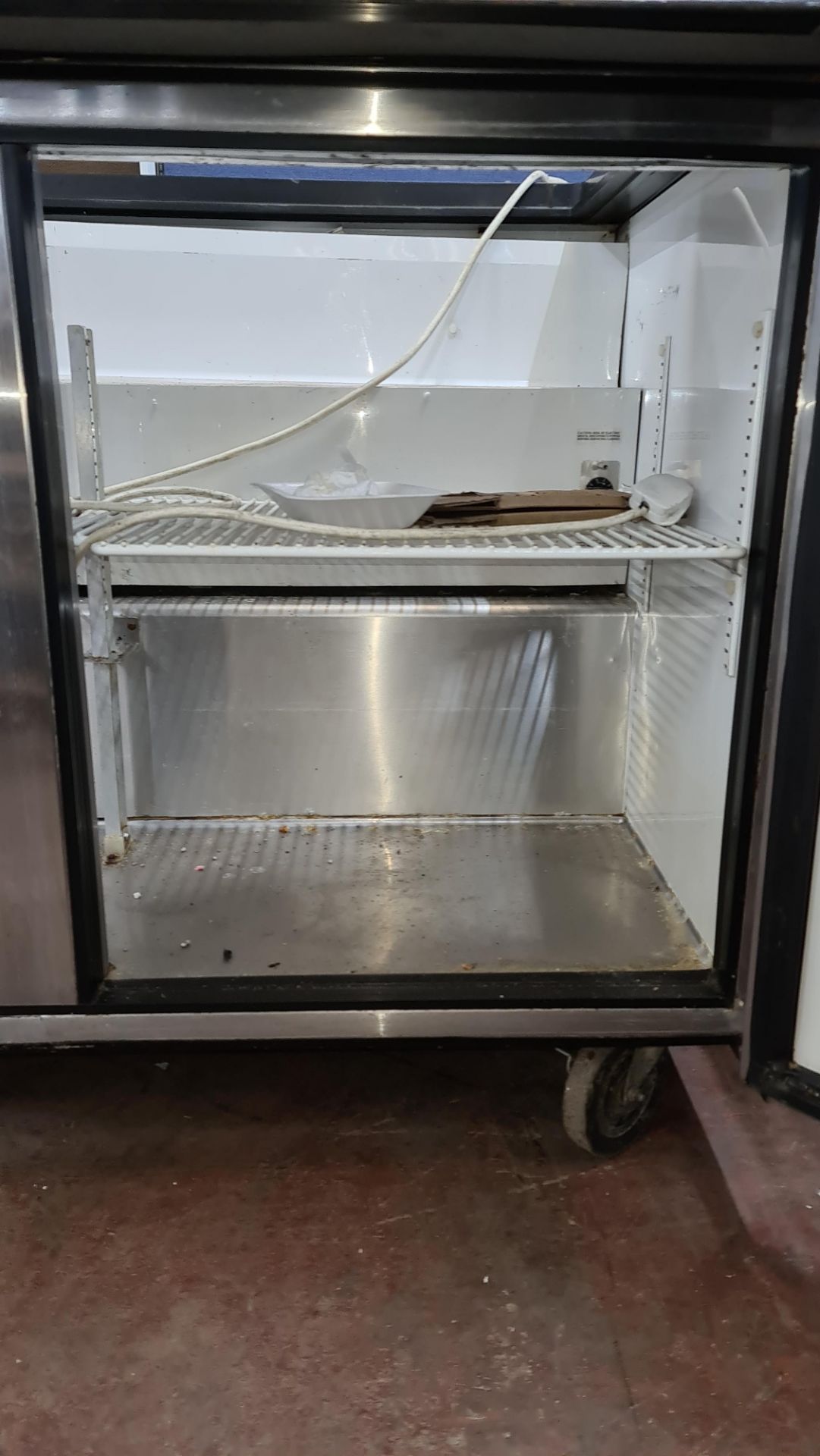 True Refrigeration refrigerated prep cabinet with open top - Image 8 of 8