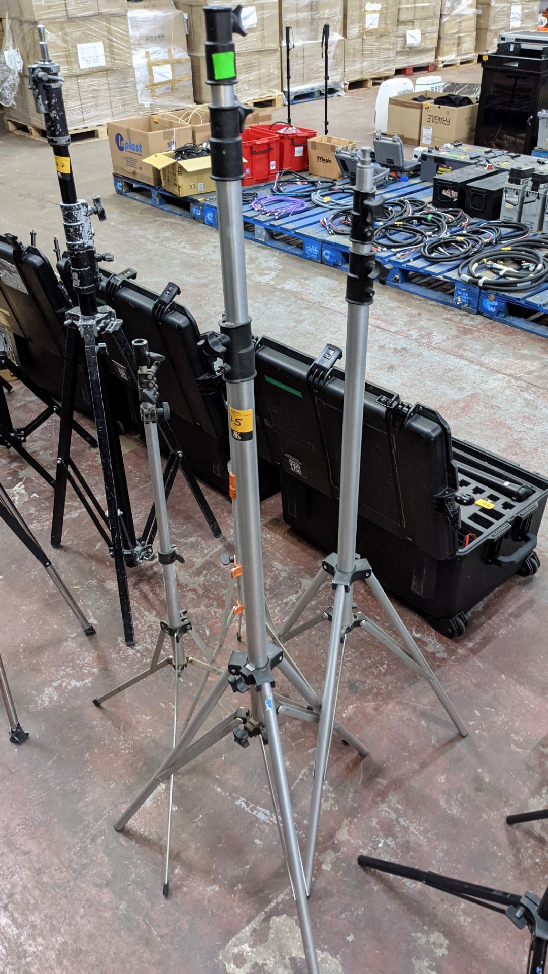 4 off Lighting Stands