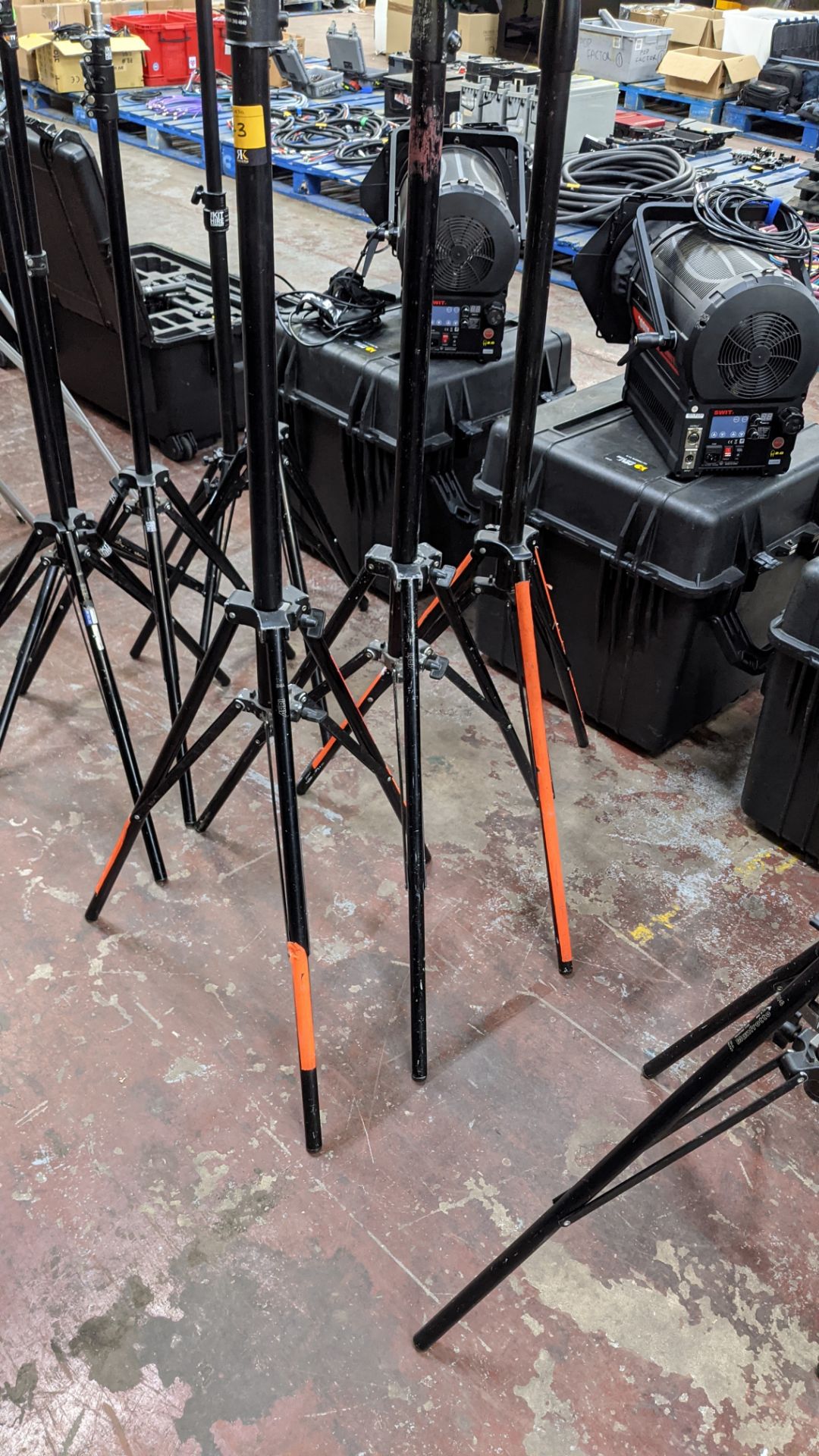 3 off Arri Lighting Stands - Image 3 of 8