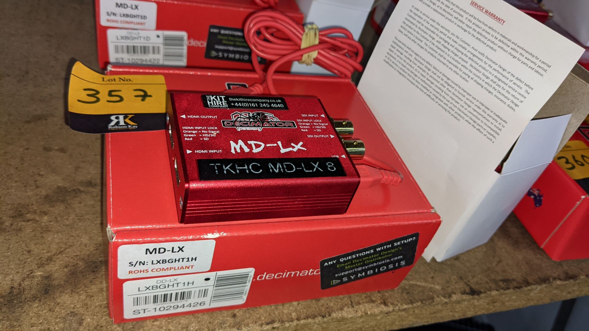 Decimator model MD-LX HDMI/SD - Image 2 of 6