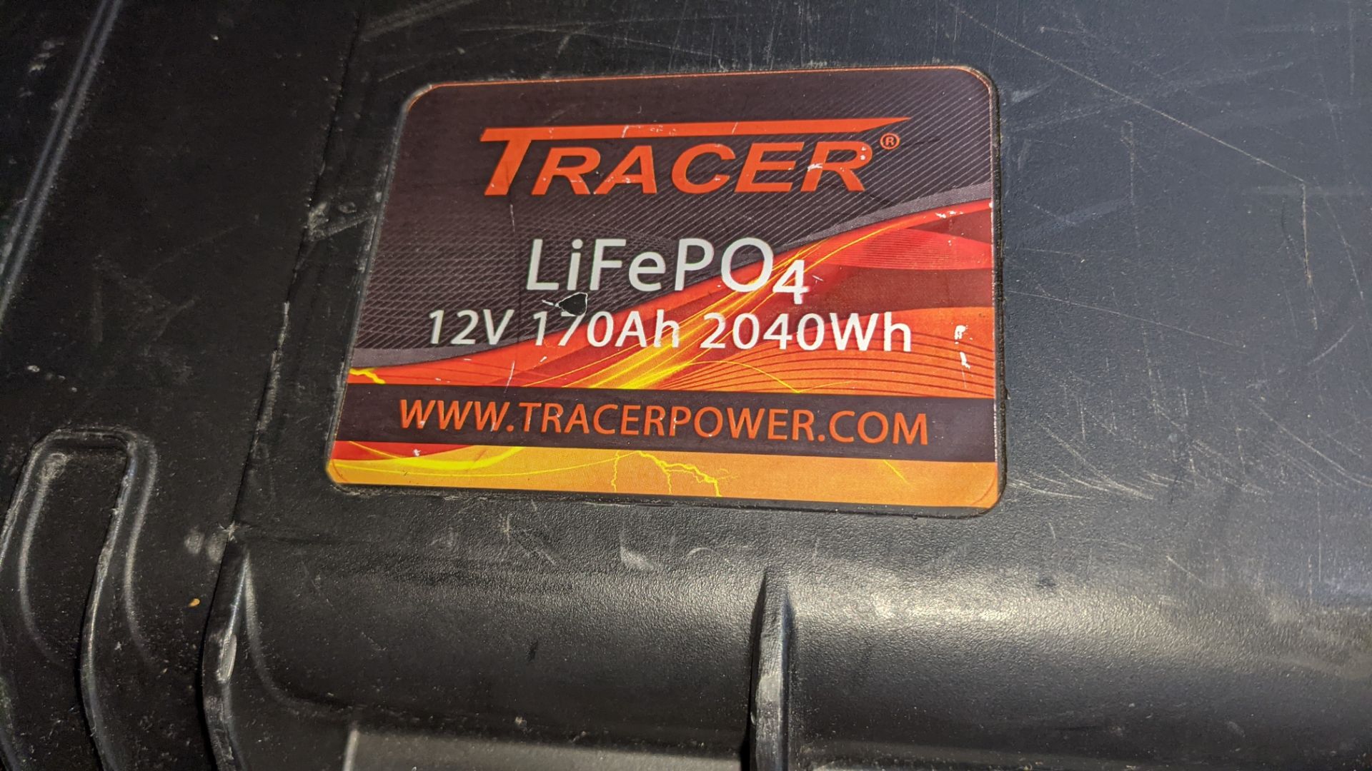 Tracer LiFePO4 12v 170Ah 2040Wh Suitcase battery in dedicated case with neutrik powercon external co - Image 4 of 10