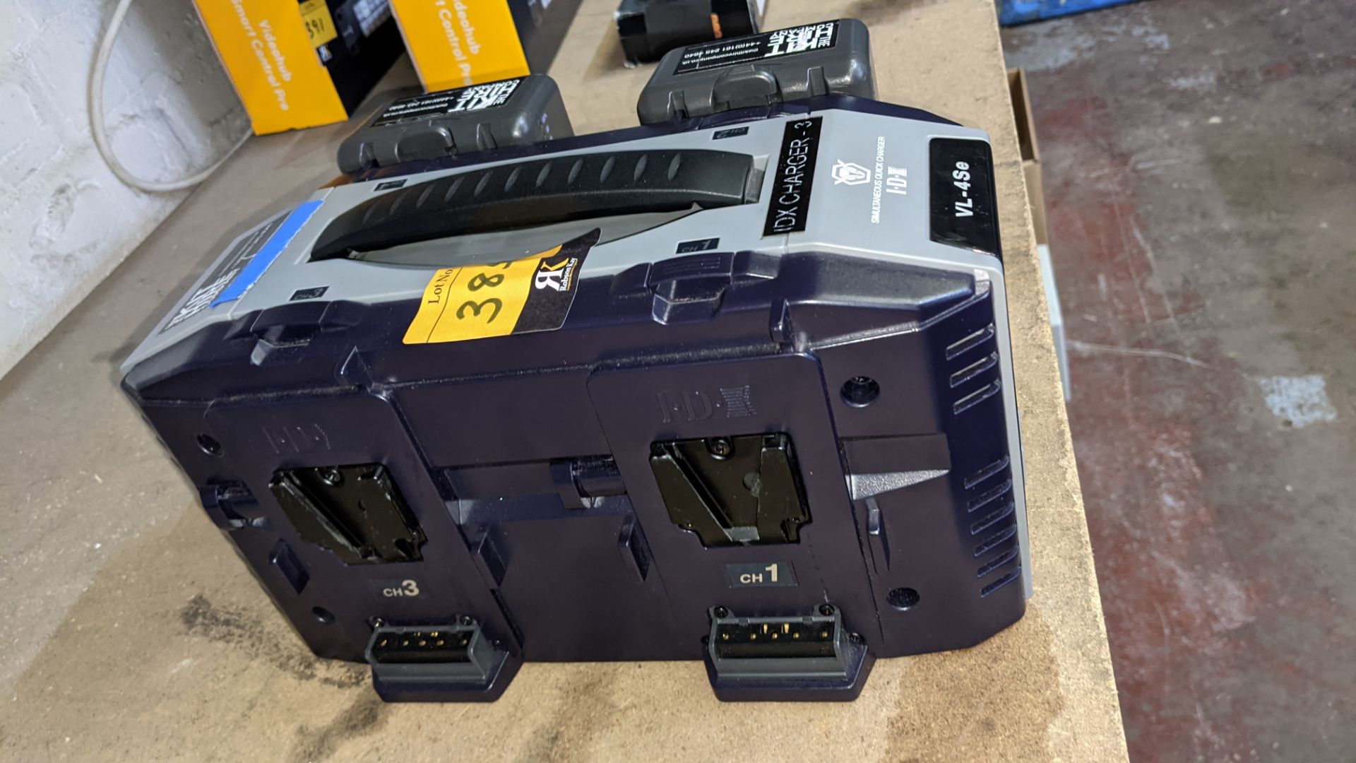 Vlock Batteries Heavy-duty simultaneous quick charging system including 2 off IDX lithium ion model - Image 8 of 8