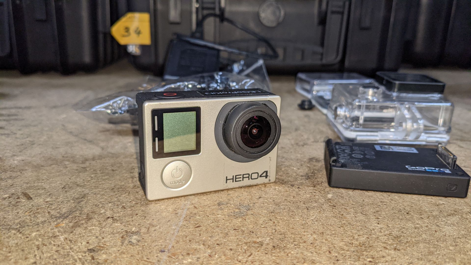 GoPro Hero 4 camera kit comprising GoPro Hero 4 plus wide variety of batteries, chargers, cases & mo - Image 5 of 15