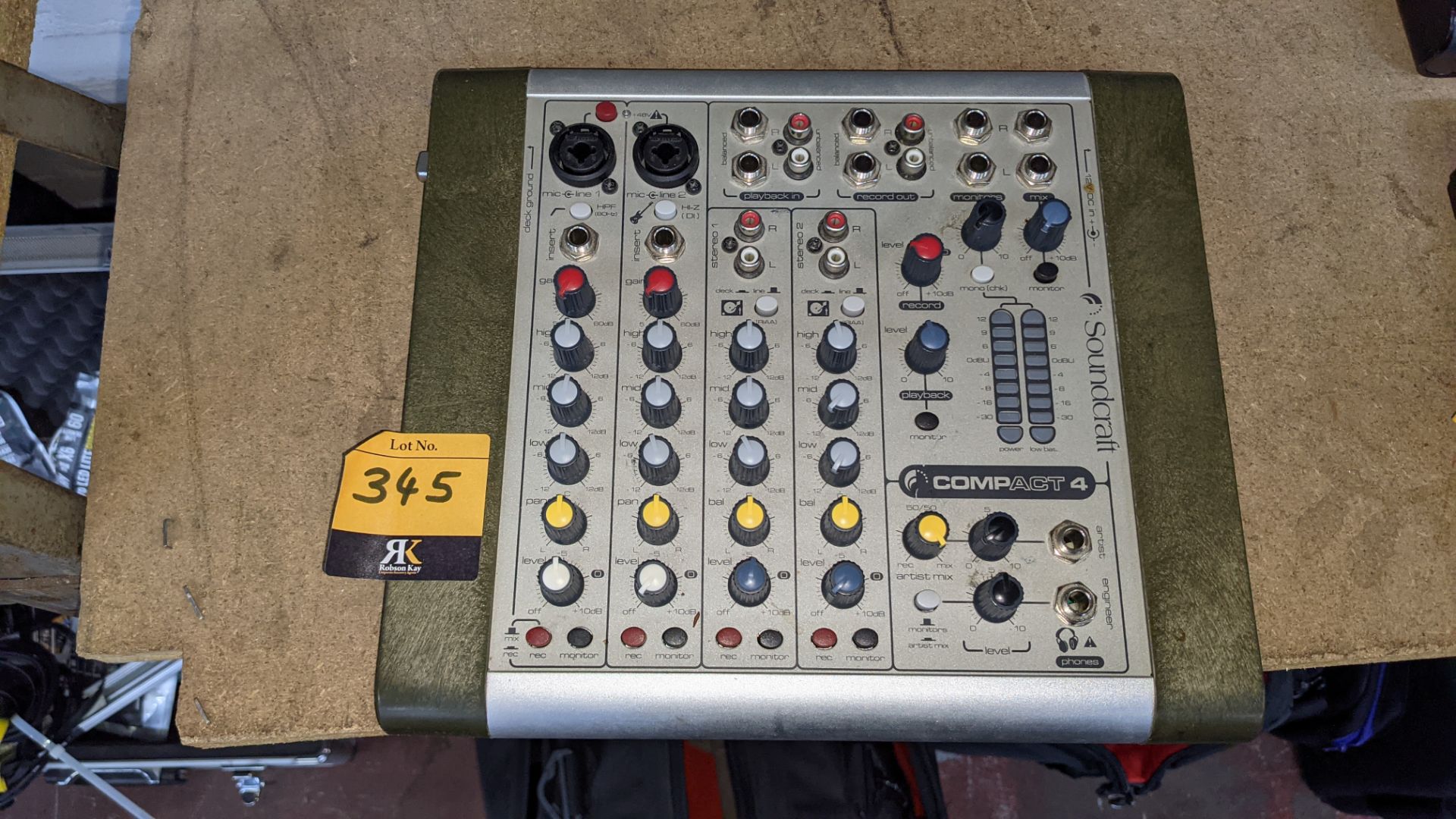 Soundcraft Compact 4 mixer - Image 2 of 7