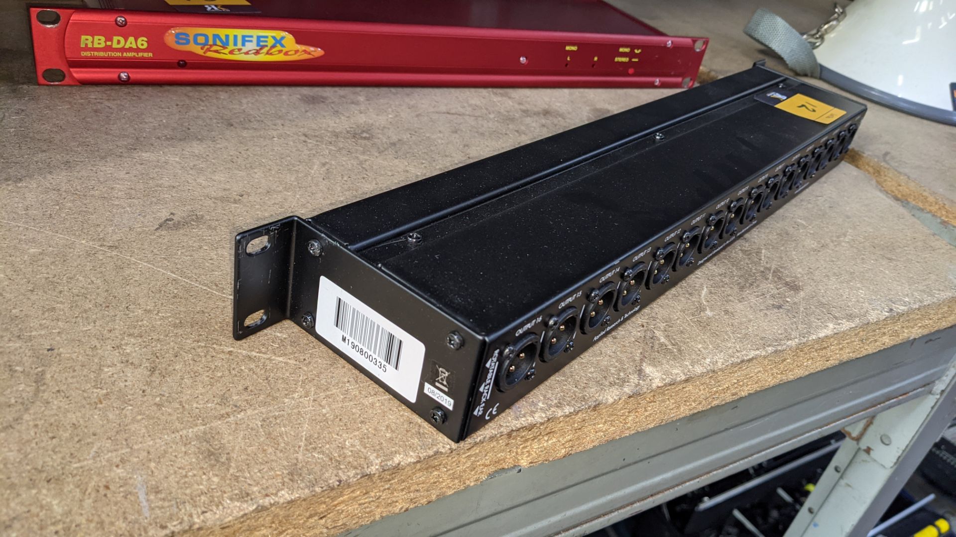 ART P16 Sixteen channel XLR balanced patch bay - Image 6 of 6