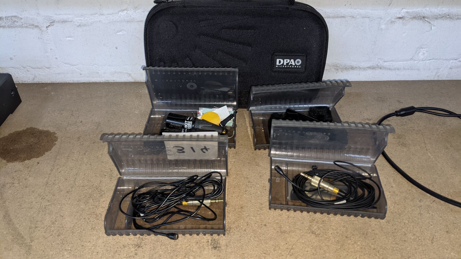2 off DPA SMK-SC4060 Stereo Mic Kit with SC4060-BM complete with XLR and minijack microdot adapters