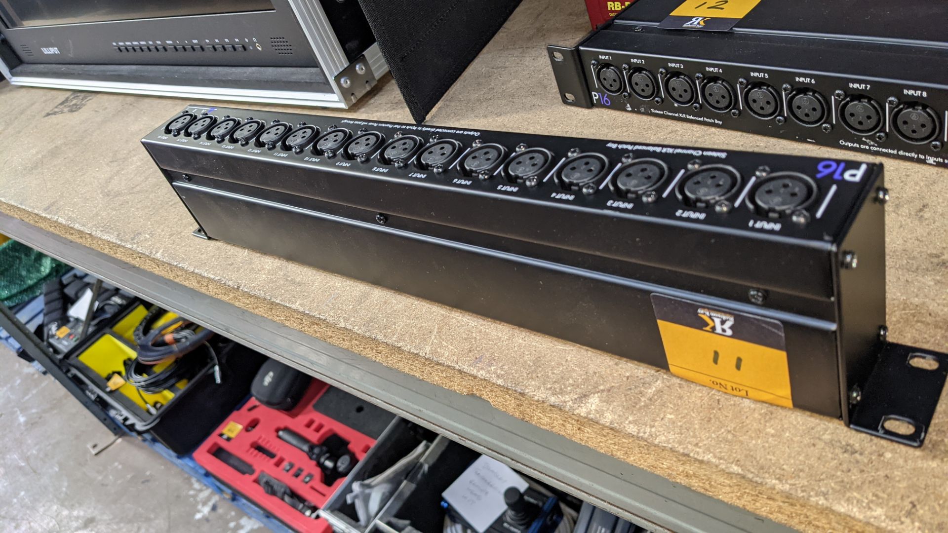 ART P16 Sixteen channel XLR balanced patch bay - Image 9 of 9