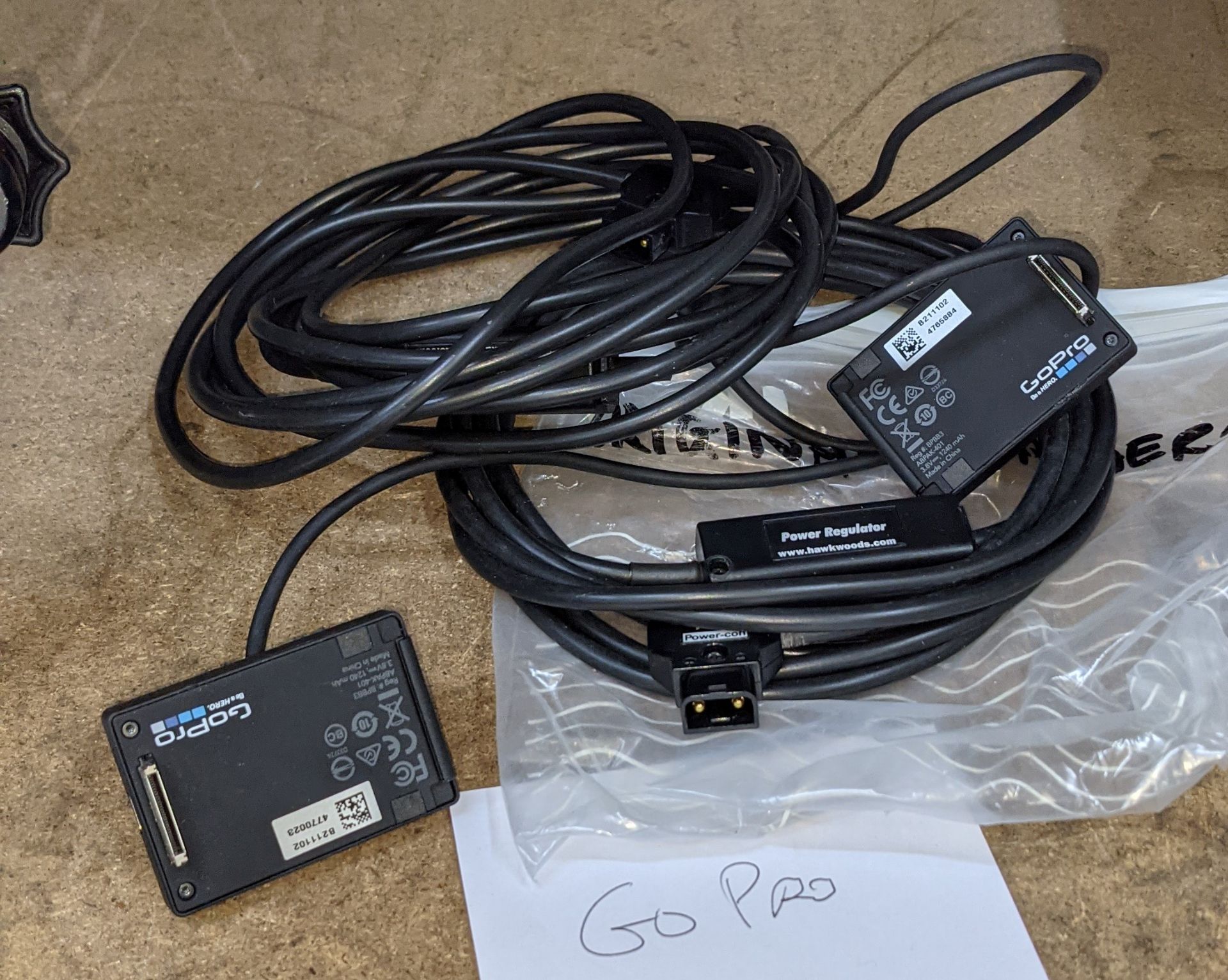 GoPro connection cables