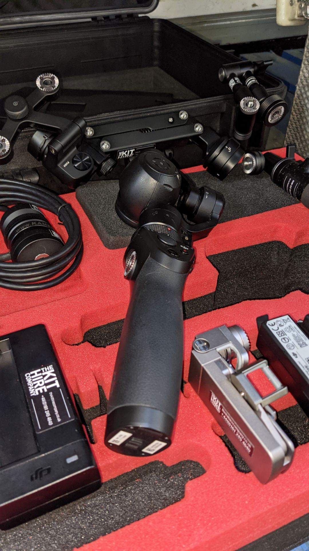 DJI Osmo X3 kit comprising hand-held gimbal plus wide variety of ancillaries for use with same, as d - Image 5 of 20