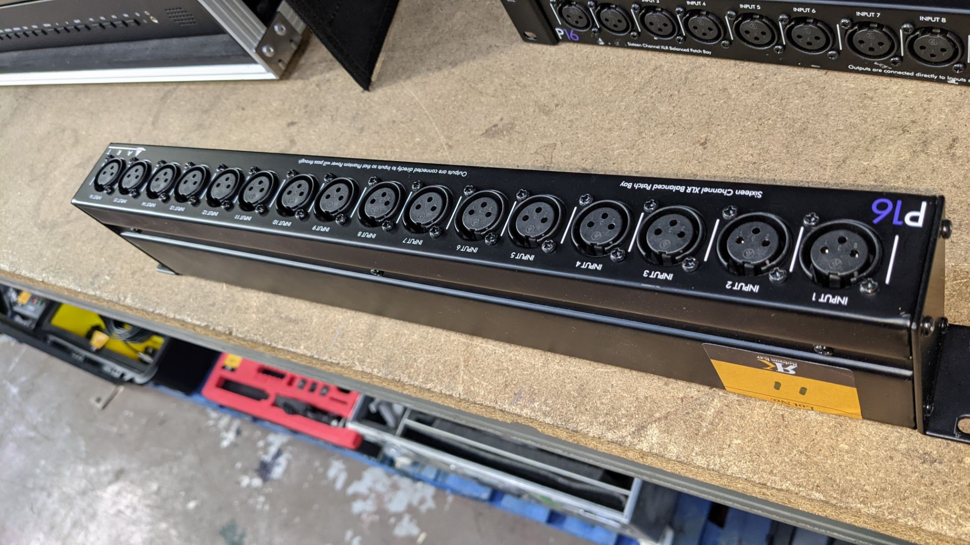 ART P16 Sixteen channel XLR balanced patch bay - Image 7 of 9